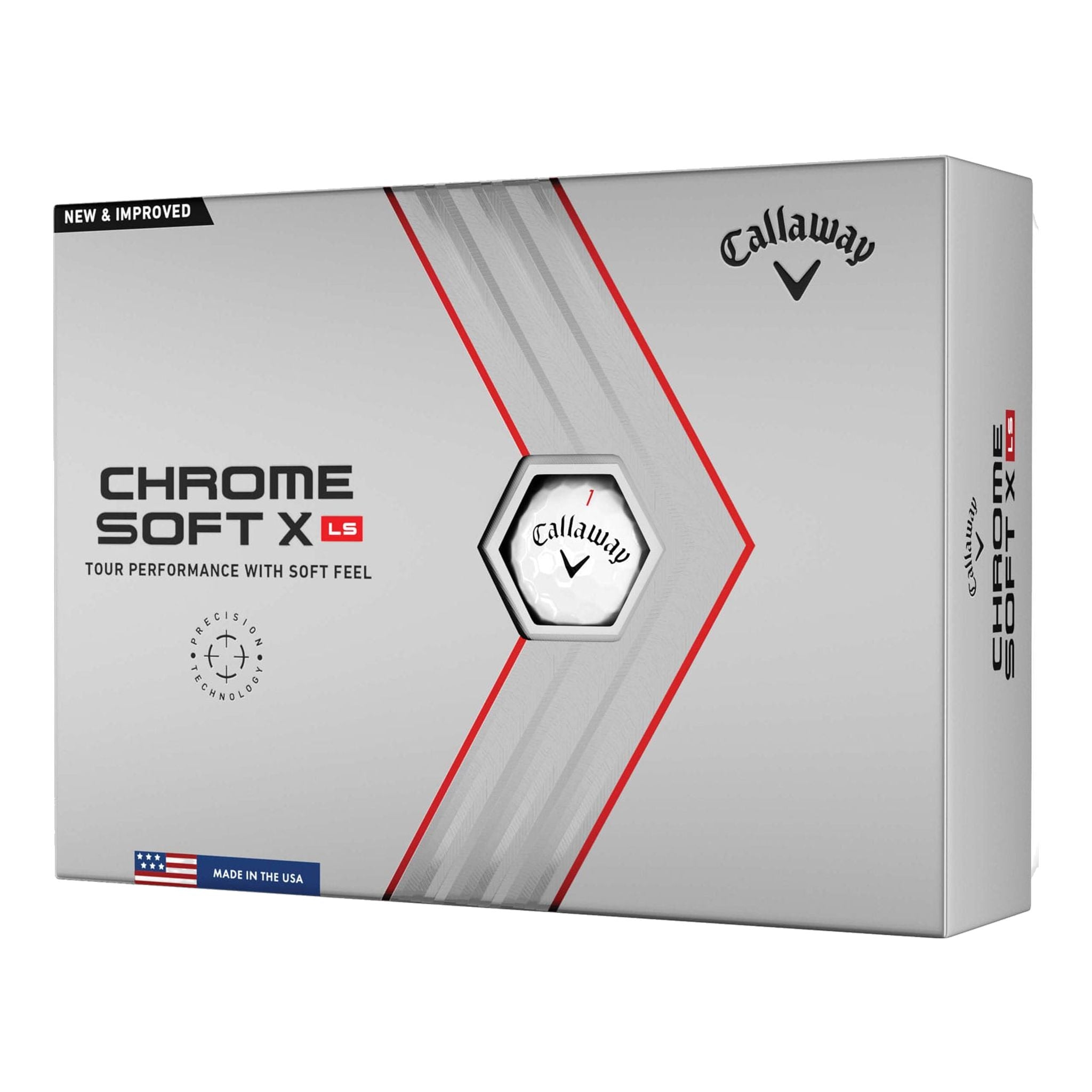 Balles de golf Callaway Chrome Soft X LS