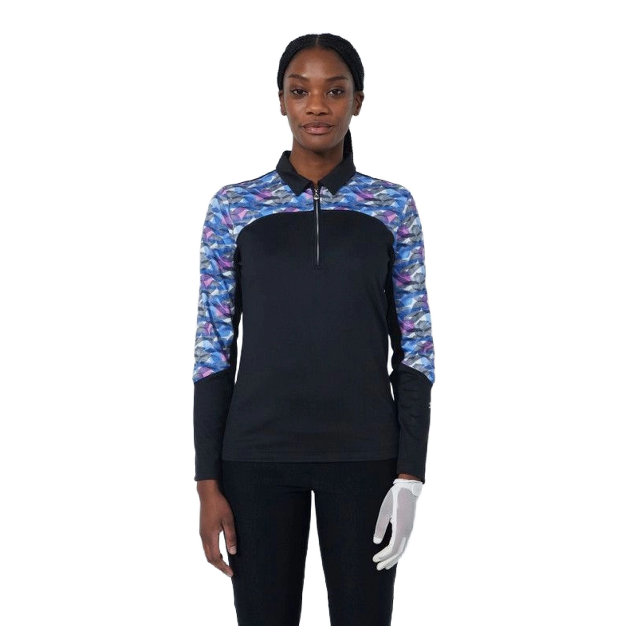 Polo pêche imprimé Daily Sports pour femme