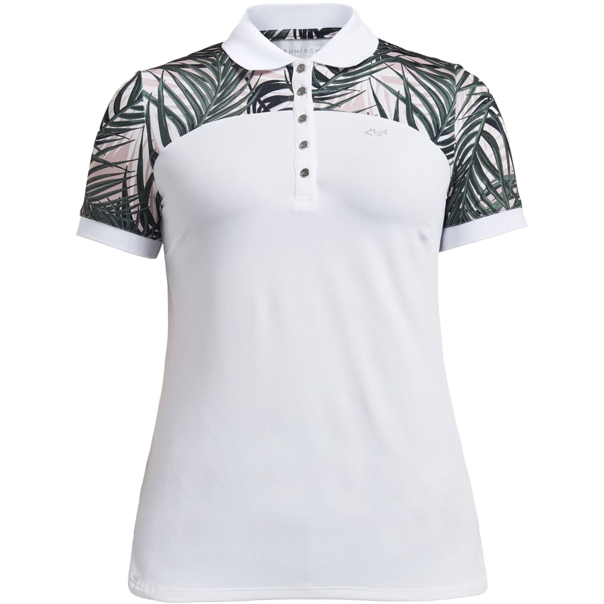 Polo Röhnisch W Element Block SS Palm rose pâle pour femme