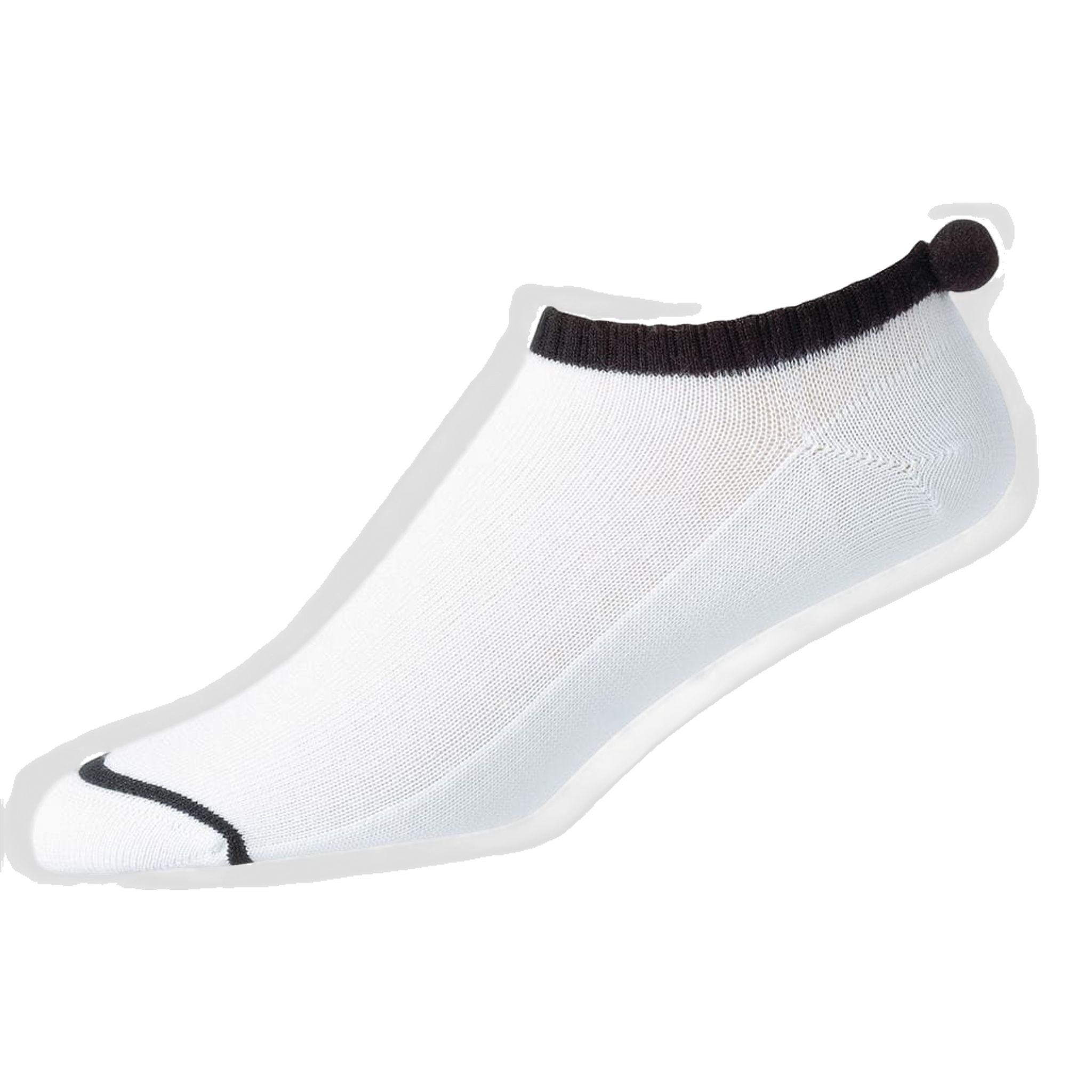 Footjoy Prodry Femme Légère Pompon Blanc Taille Unique Femme