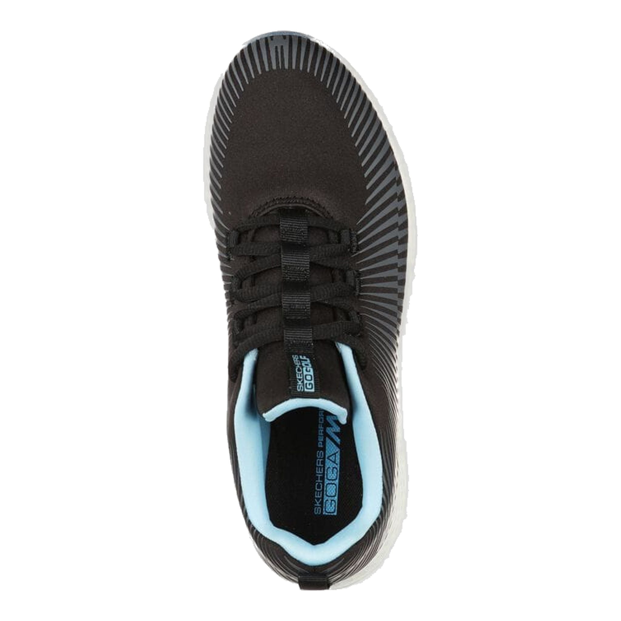 Skechers GO GOLF MAX - SWING Noir Textile/Gris Synthétique/B Femme