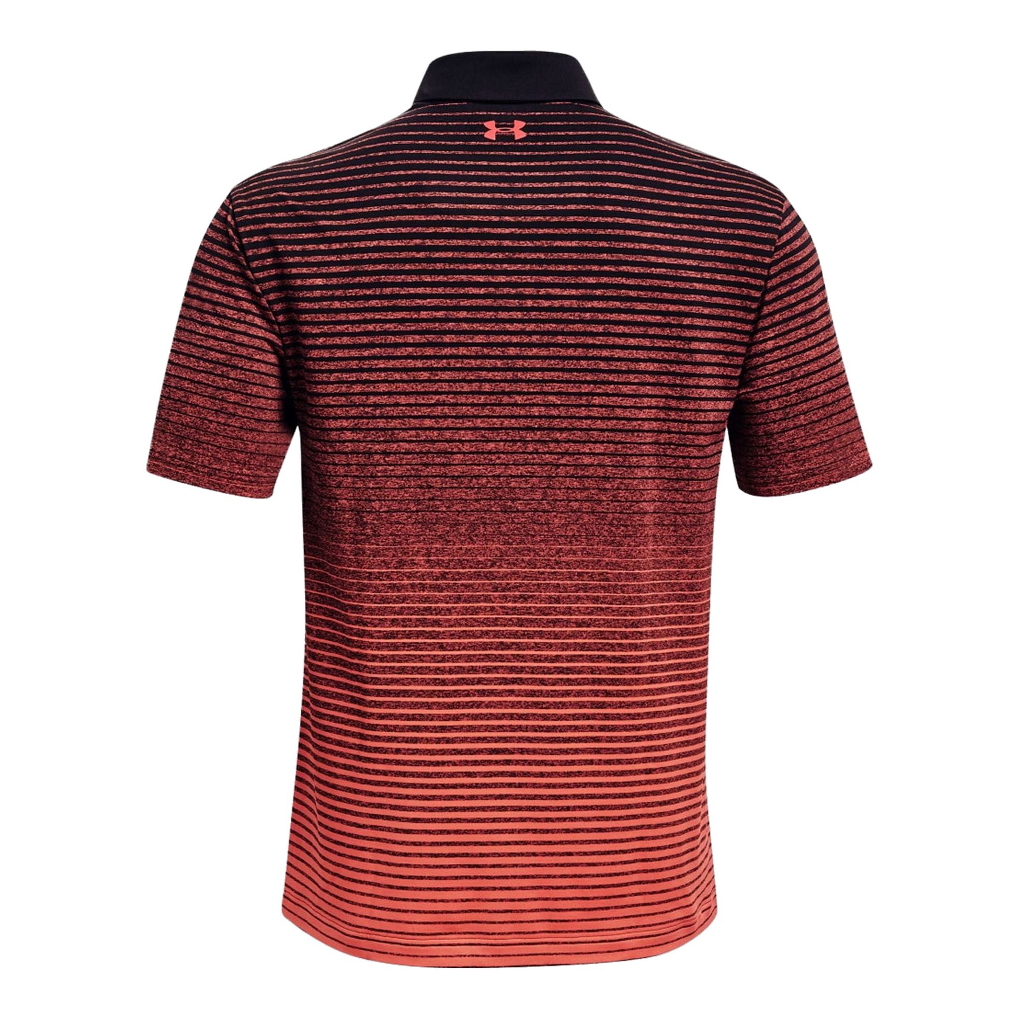 Polo Under Armour Playoff 2.0 Noir/Rouge Venin/Rouge Venin Homme