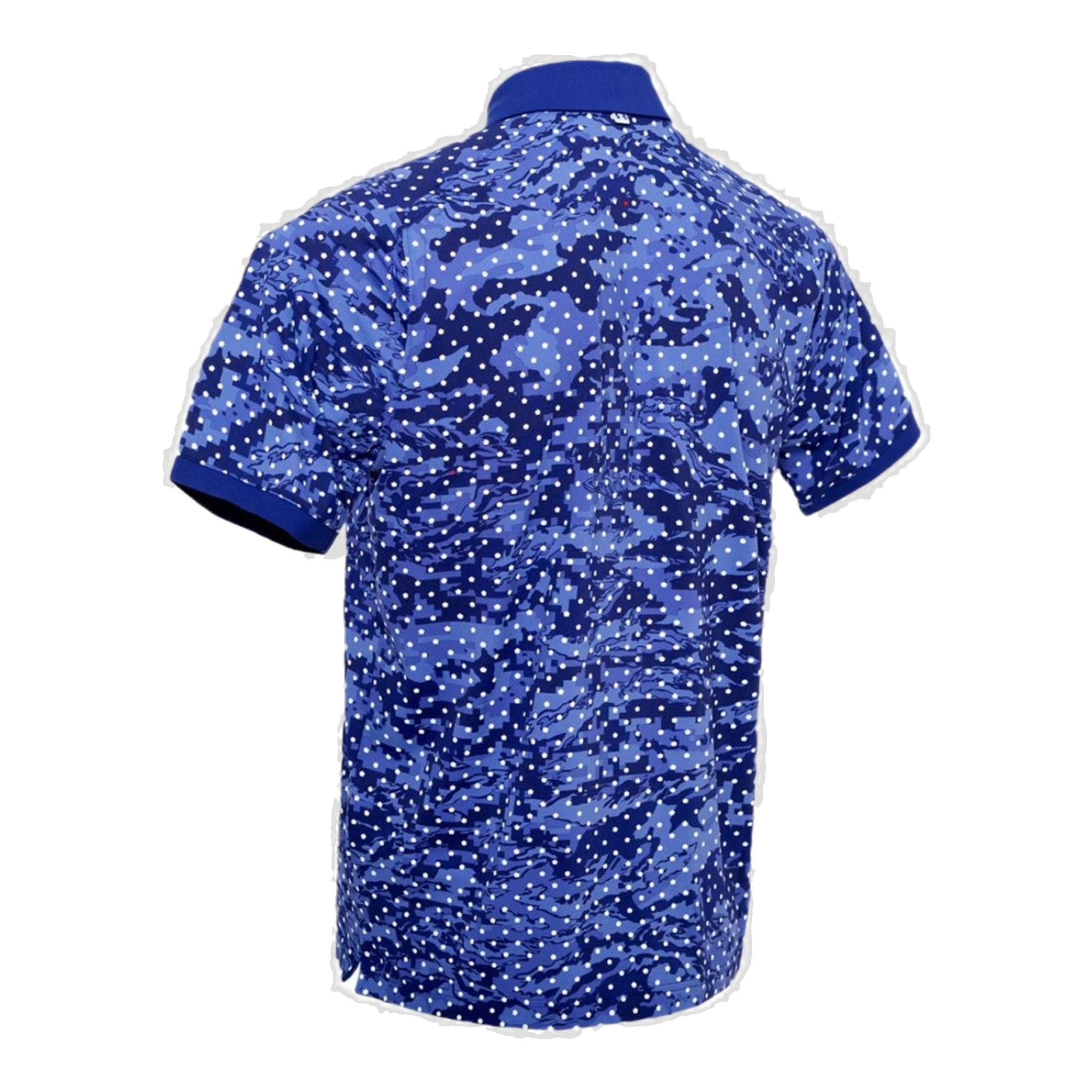 Polo Under Armour Iso-Chill Penta Dot Regal/Halo Gris Homme