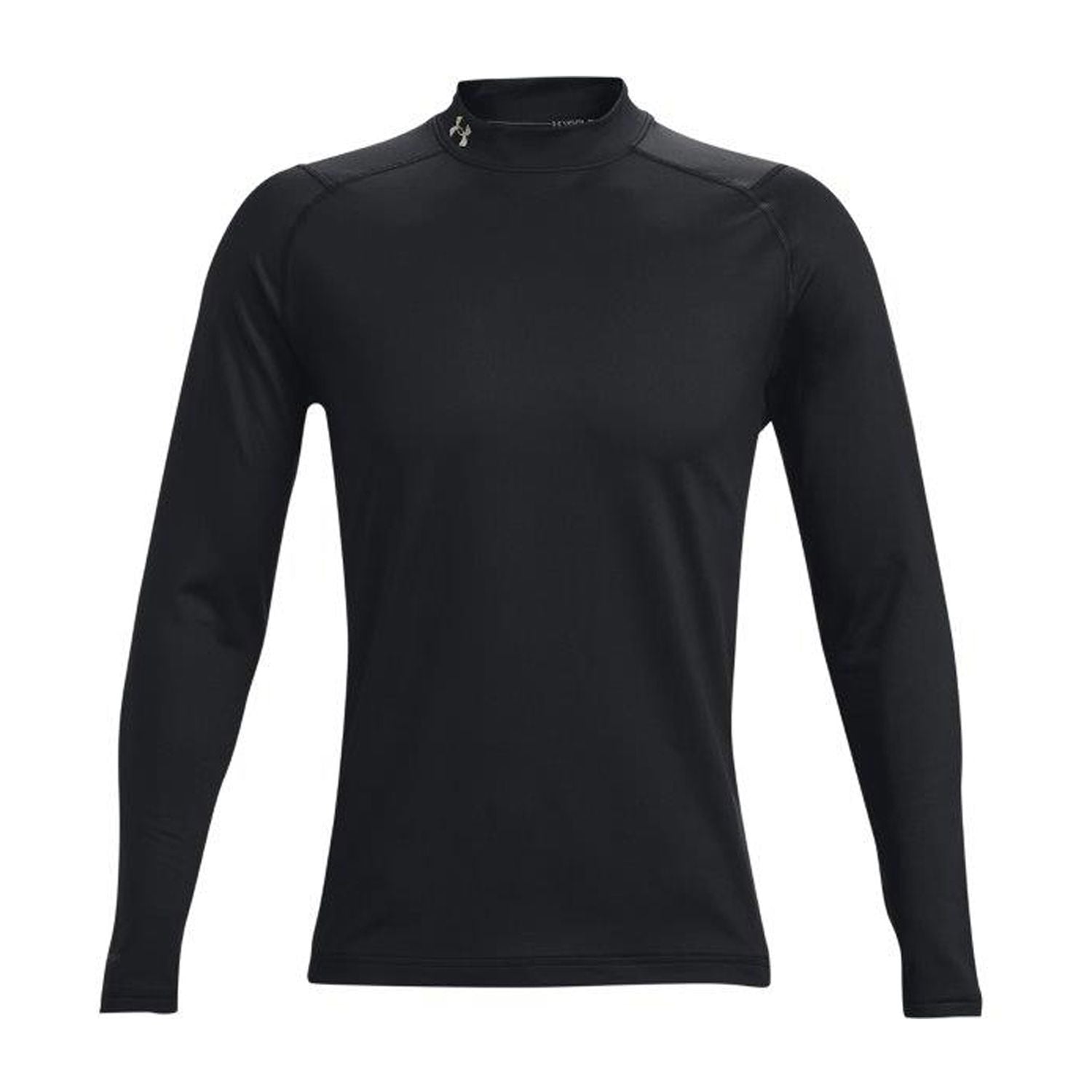 Polo Under Armour pour homme, manches longues, noir