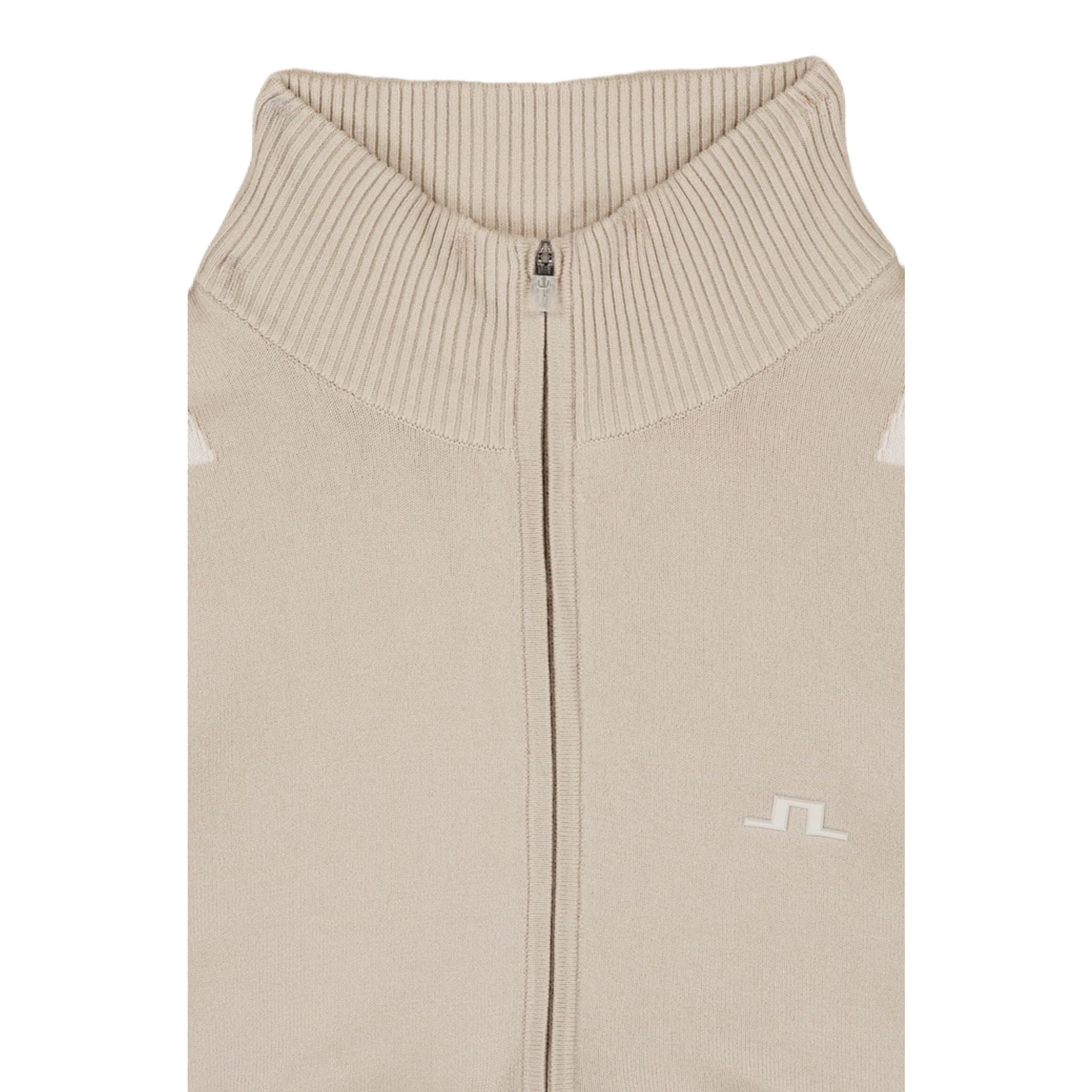 J. Lindeberg Pull tricoté Bianca avec fermeture éclair pour femme