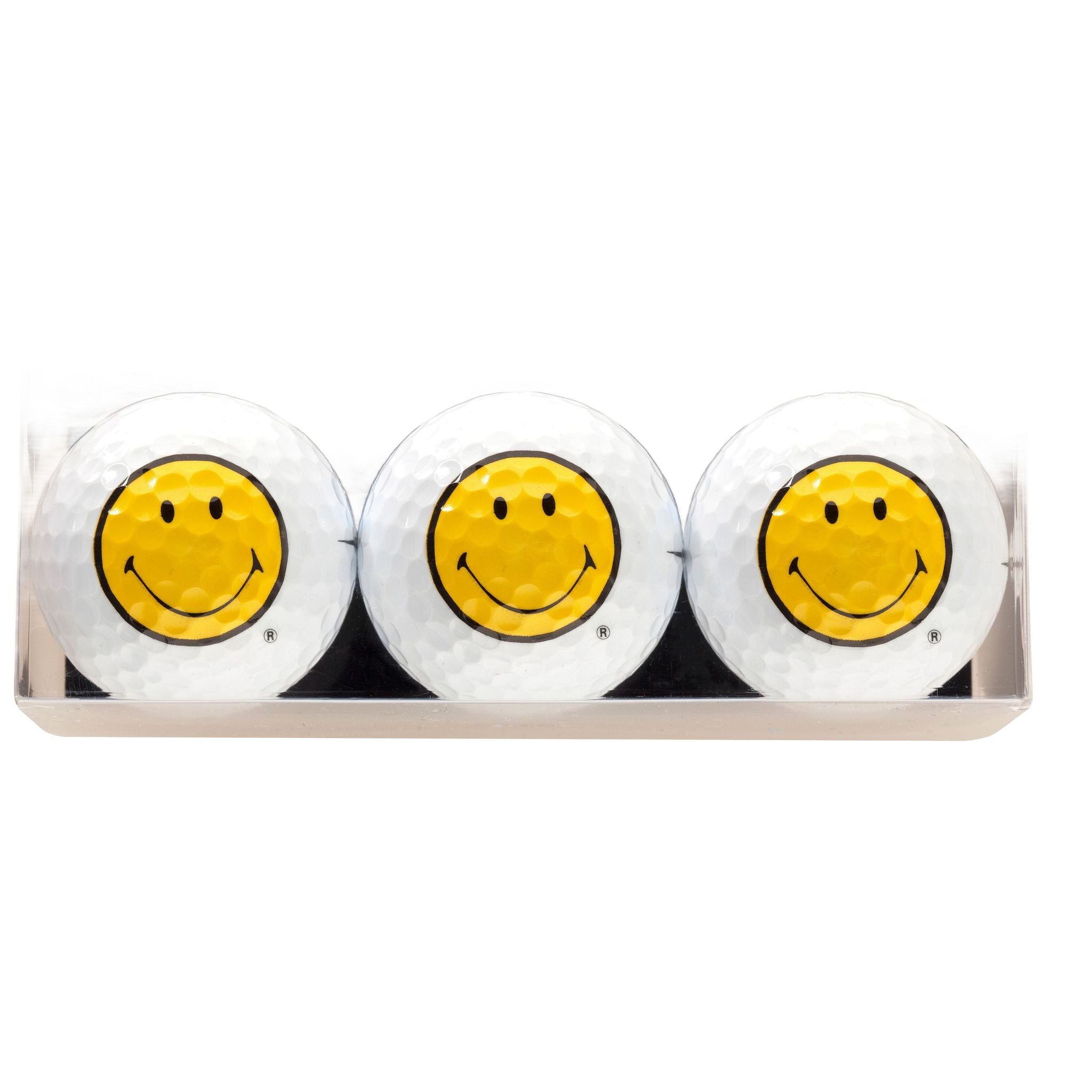 Cadeaux de golf Sportiques Smiley (3 balles de golf)