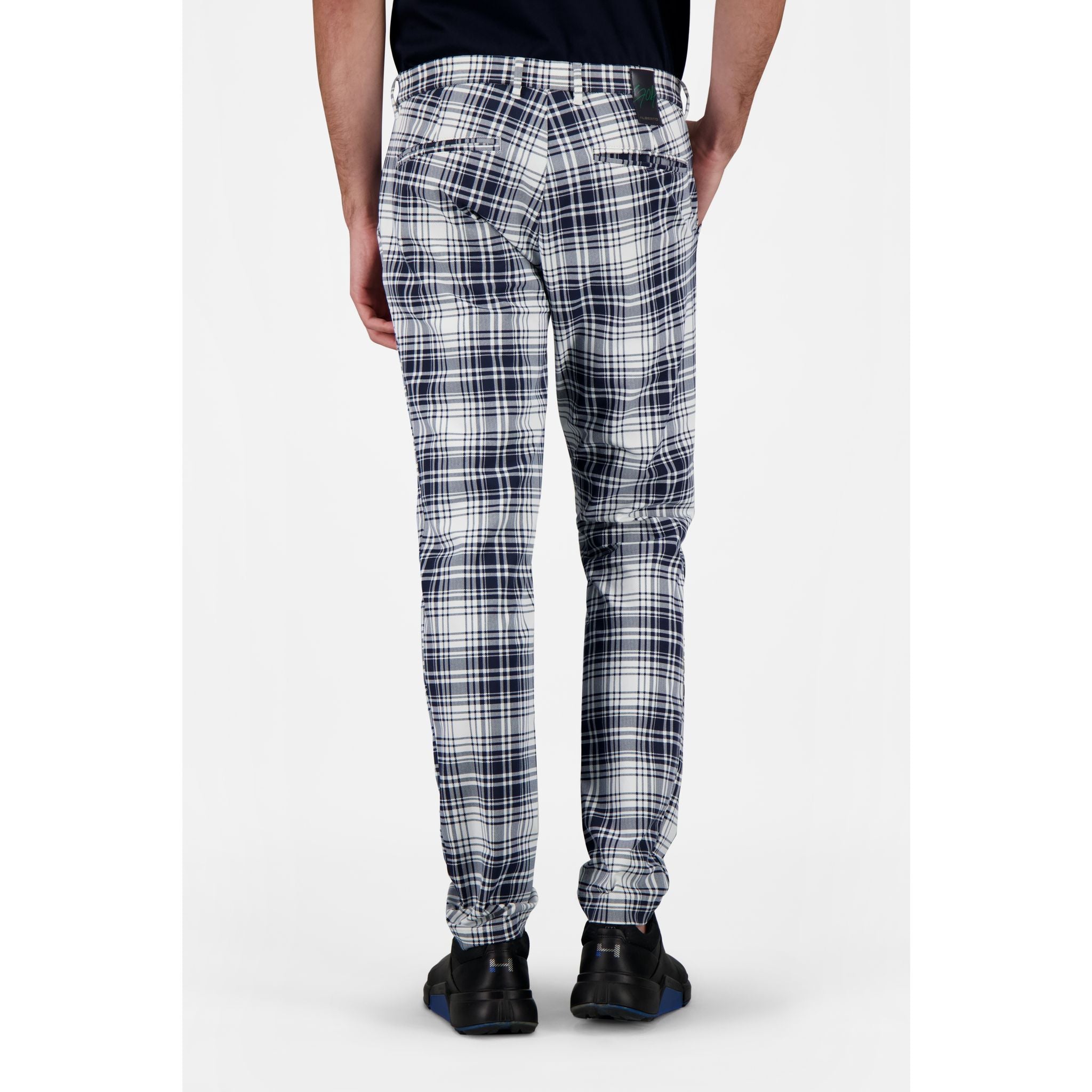 Pantalon de golf à carreaux Alberto Ian pour homme