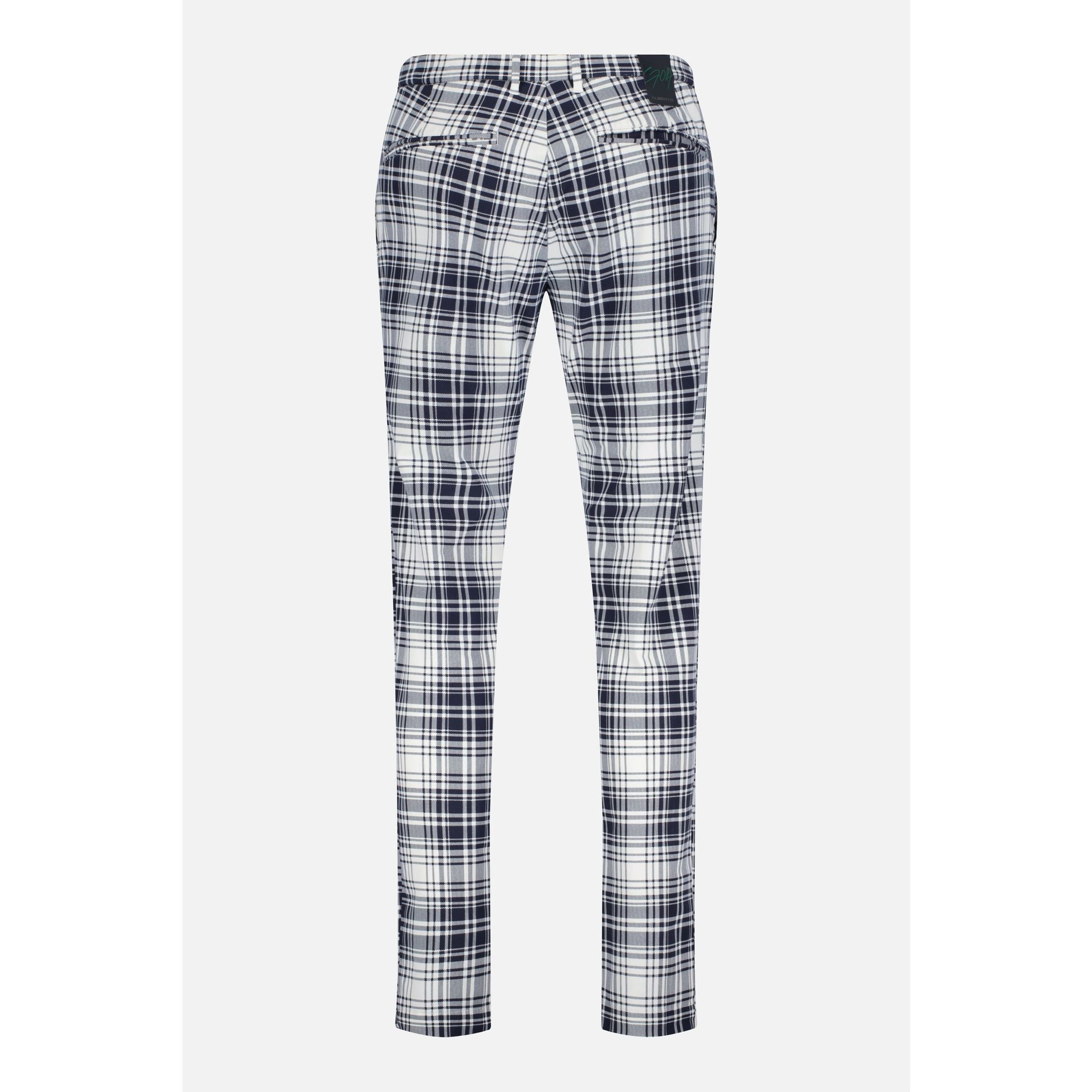 Pantalon de golf à carreaux Alberto Ian pour homme