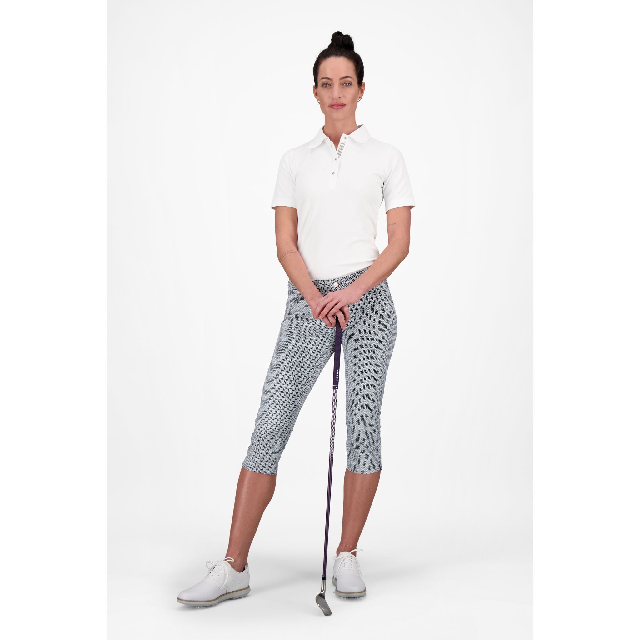 Short de golf imprimé Alberto Monac WR pour femme