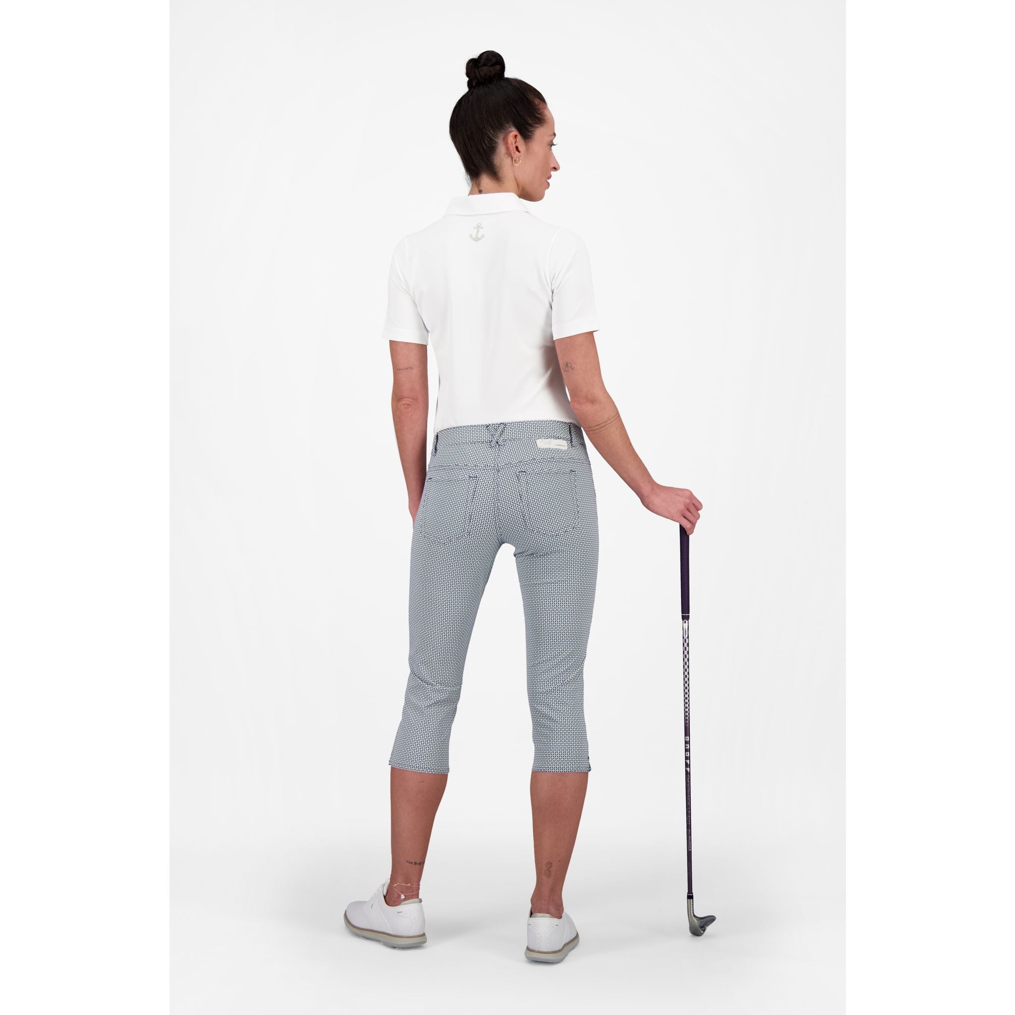 Short de golf imprimé Alberto Monac WR pour femme