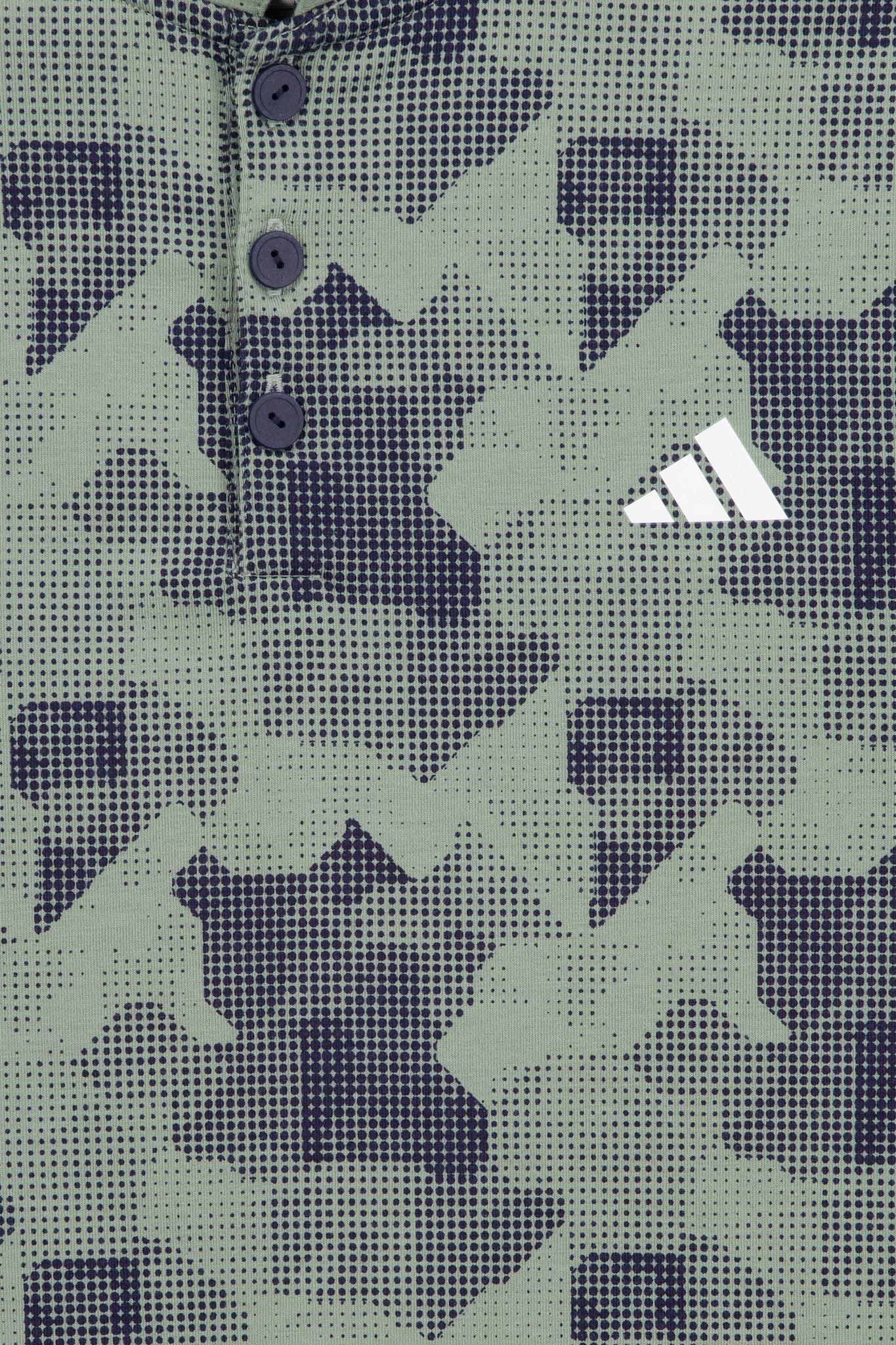 Adidas Printed Scripted Poloshirt