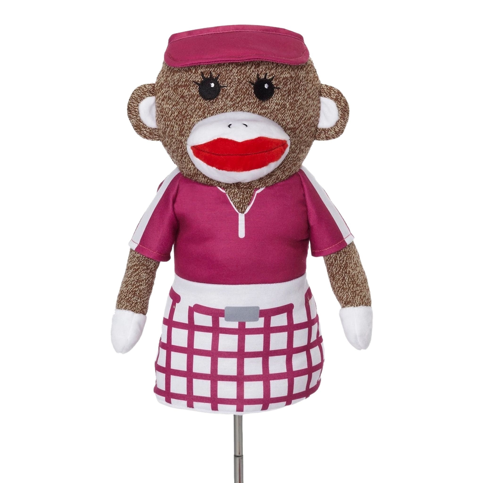 Couverture pour tête de cheval Creative Covers Sock Monkey Girl