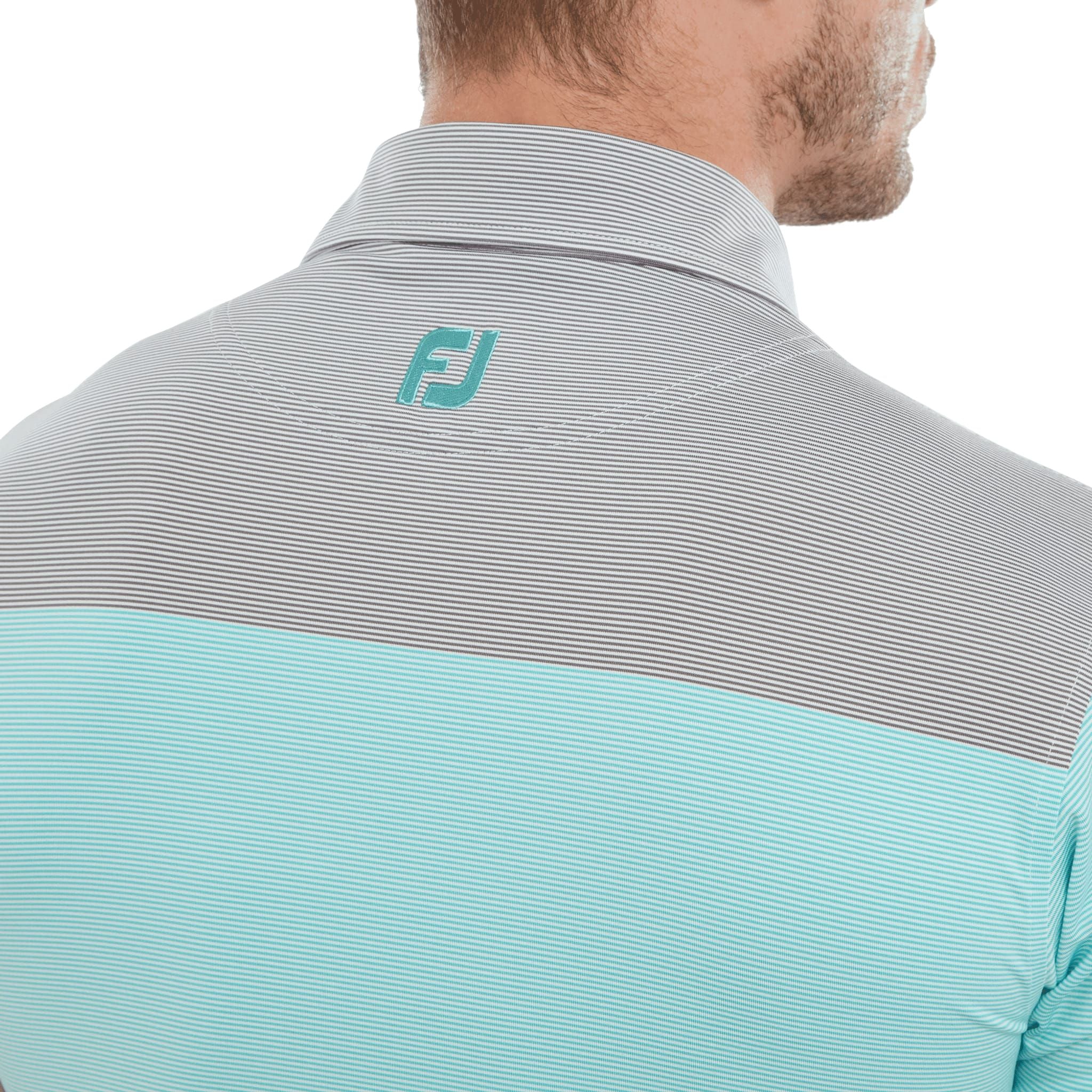 Polo Footjoy End-on-End Block pour homme