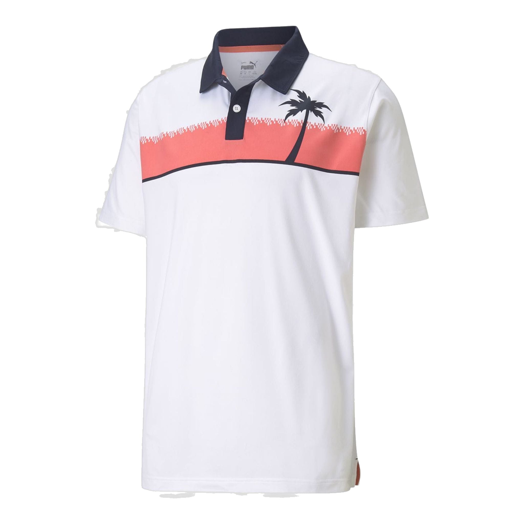 Polo Puma M Cloudspun Hana SS Blanc éclatant Homme