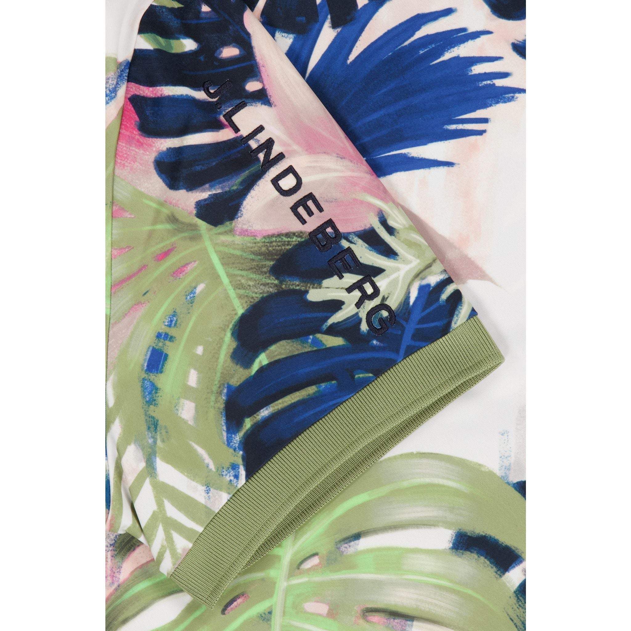 J. Lindeberg Tour Tech Reg Fit Polo imprimé hommes