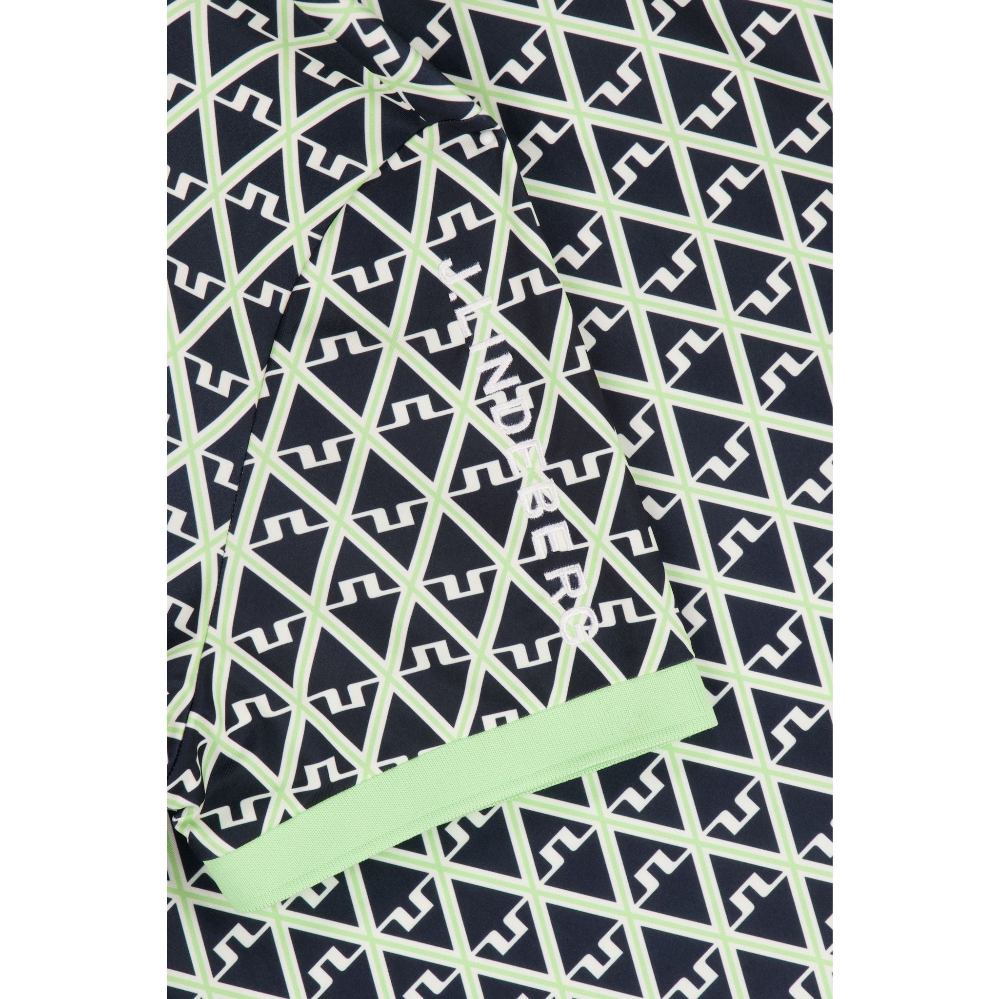 J. Lindeberg Tour Tech Reg Fit Polo imprimé hommes