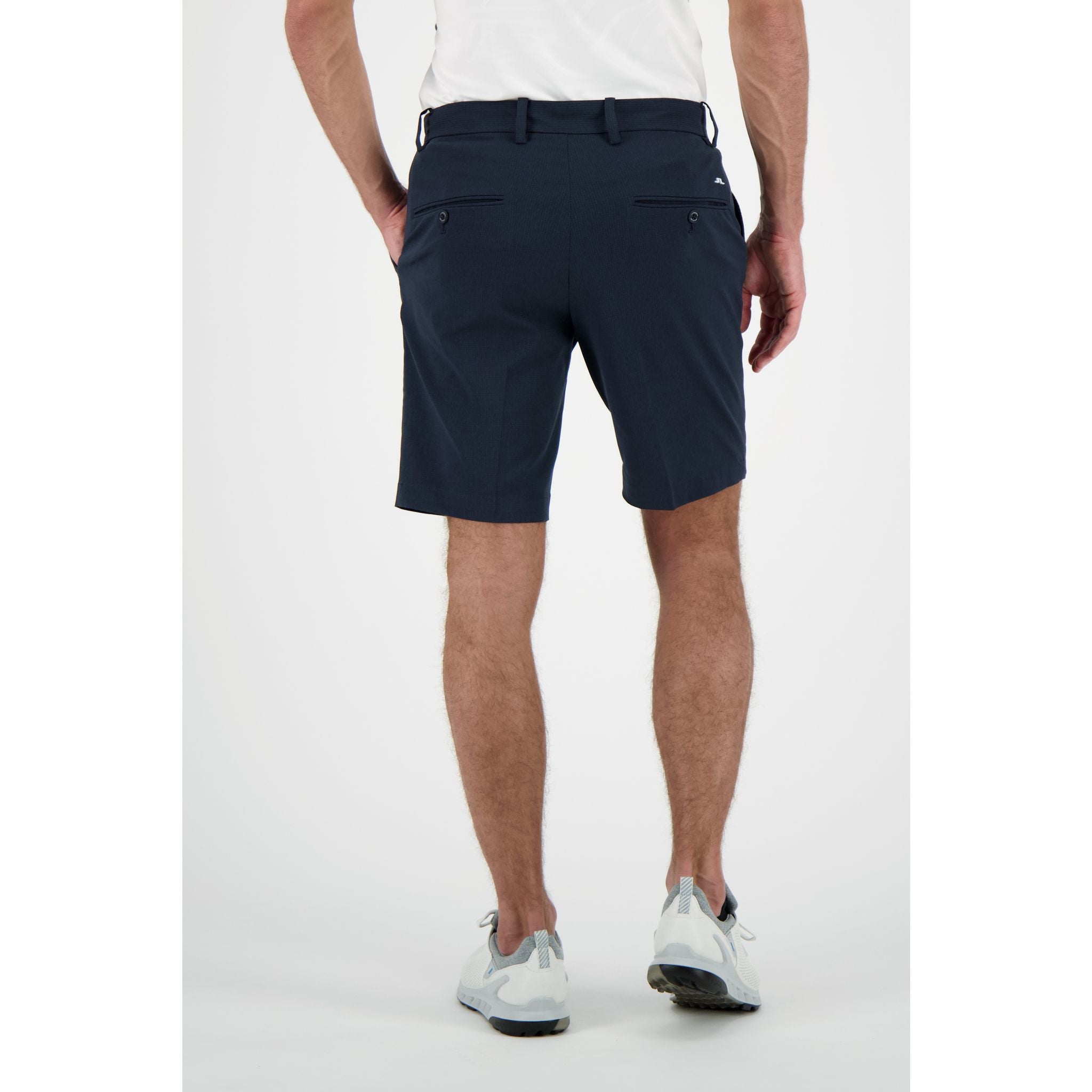 Short moulant J. Lindeberg M Vent noir pour homme