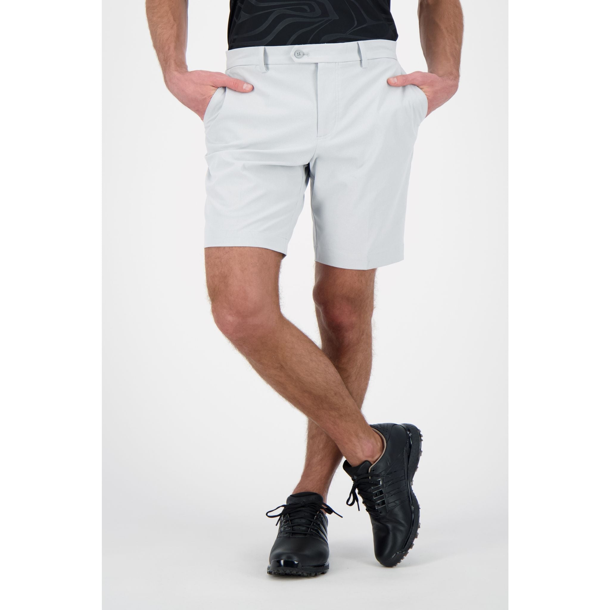 Short moulant J. Lindeberg M Vent noir pour homme