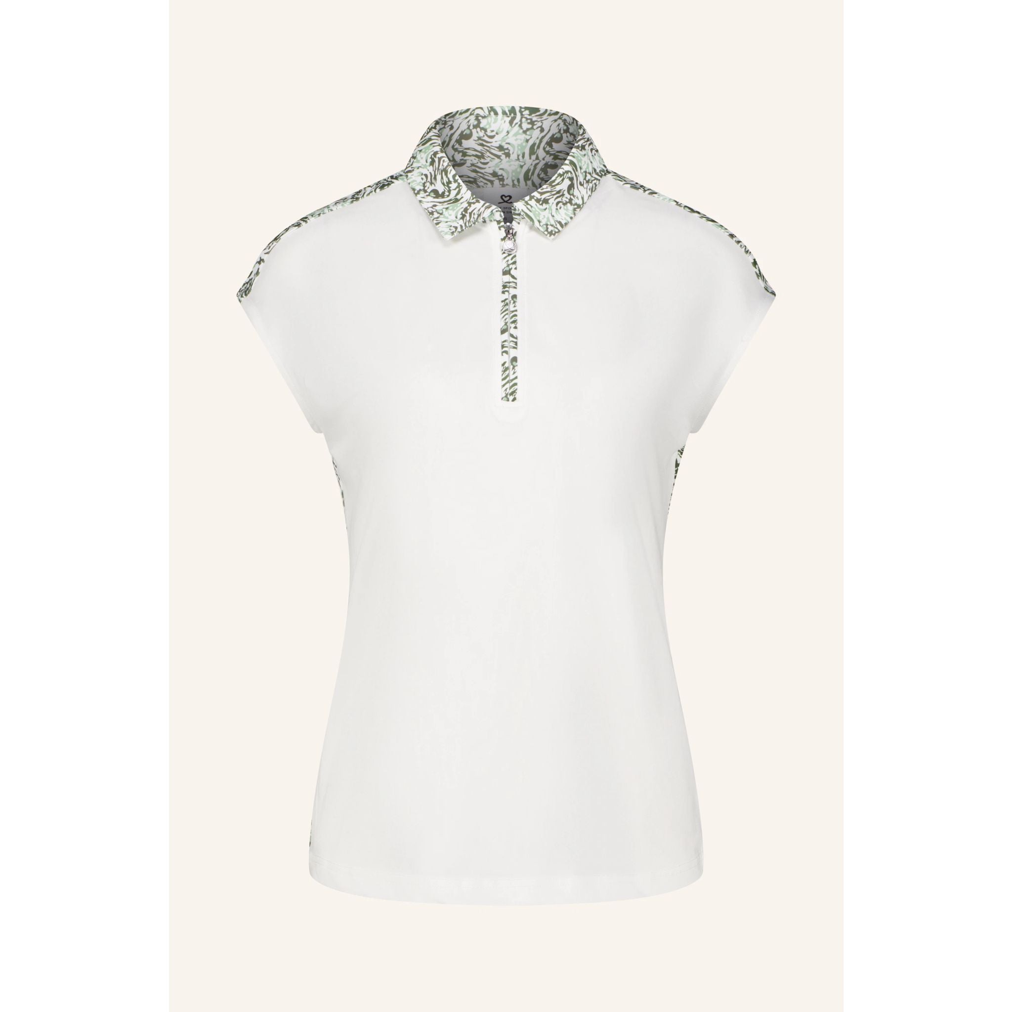 Daily Sports Printed Cap Poloshirt Damen