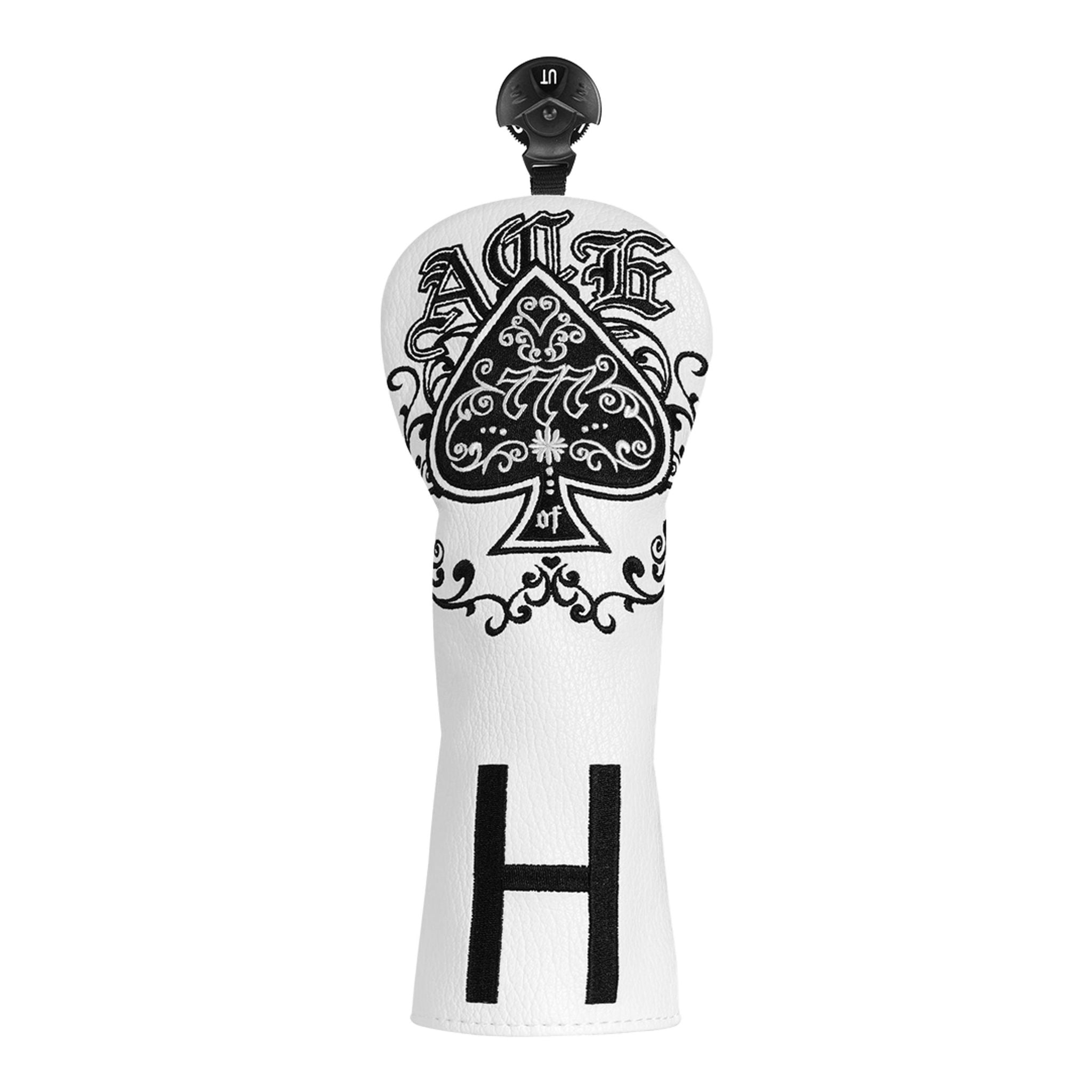 Couvre-tête hybride Ace blanc brodé
