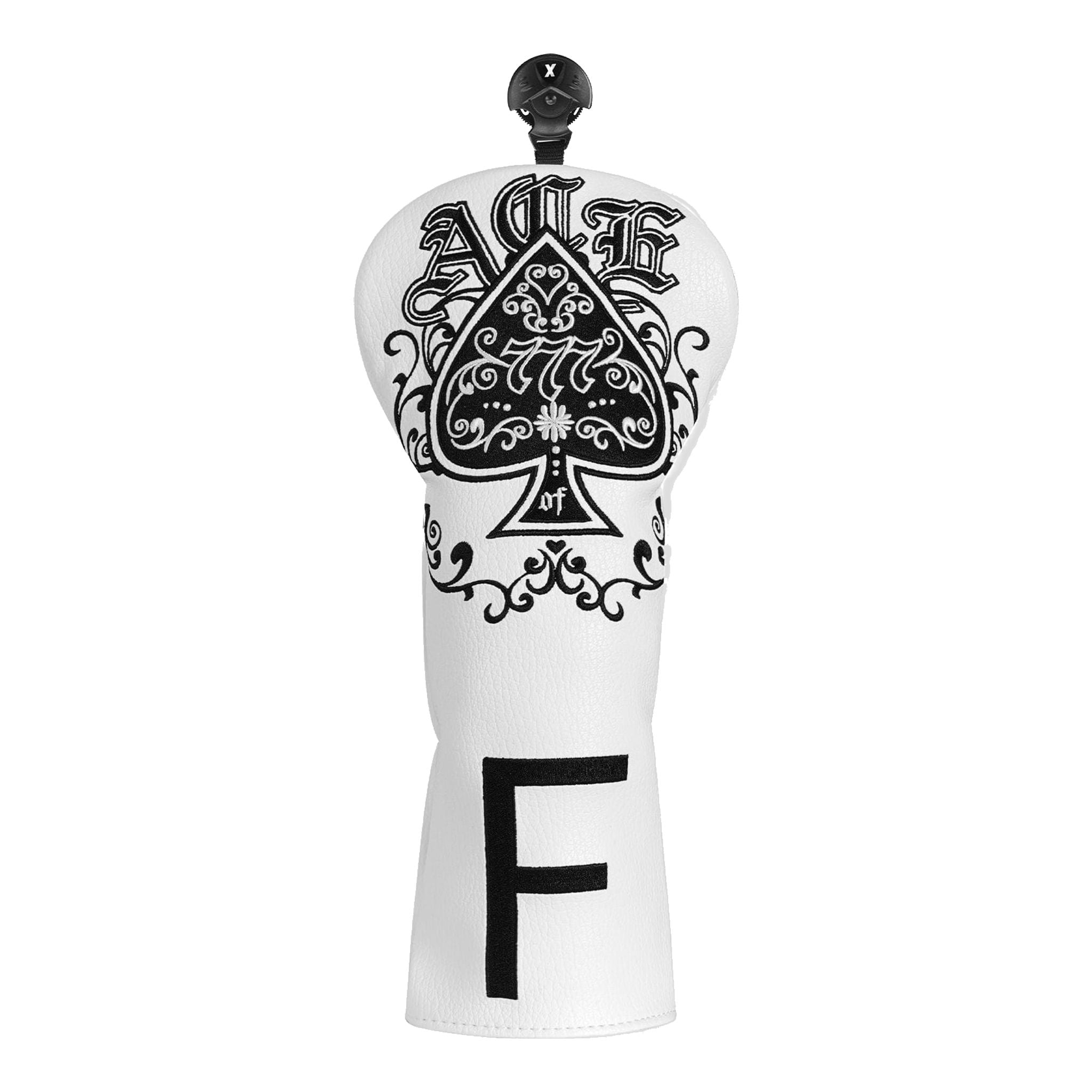 Couvre-clubs brodés White Ace Fairway