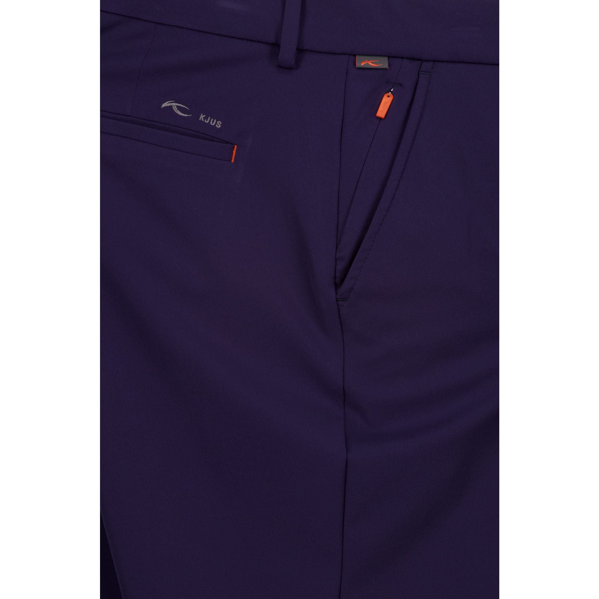 Pantalon Kjus M Iver, coupe ajustée, bleu Atlanta, pour homme