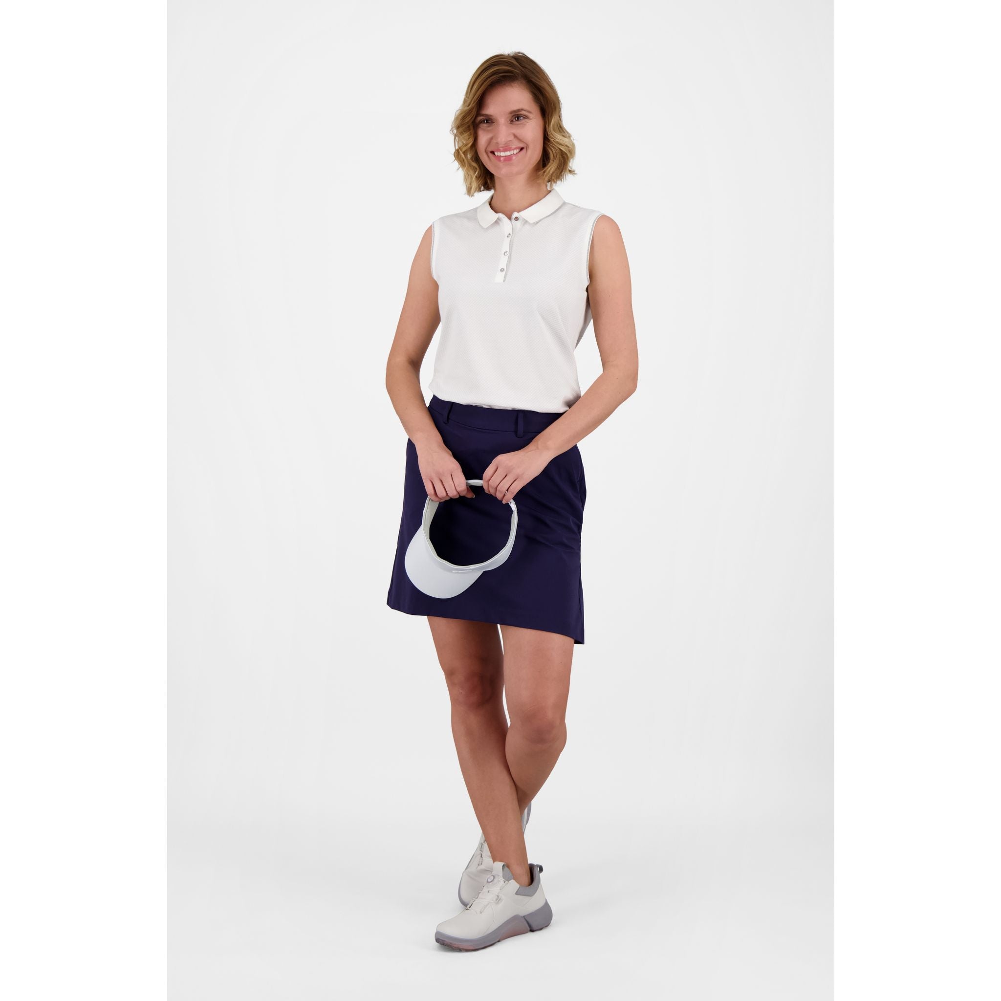 Kjus Ella Structure S/L polo de golf femme