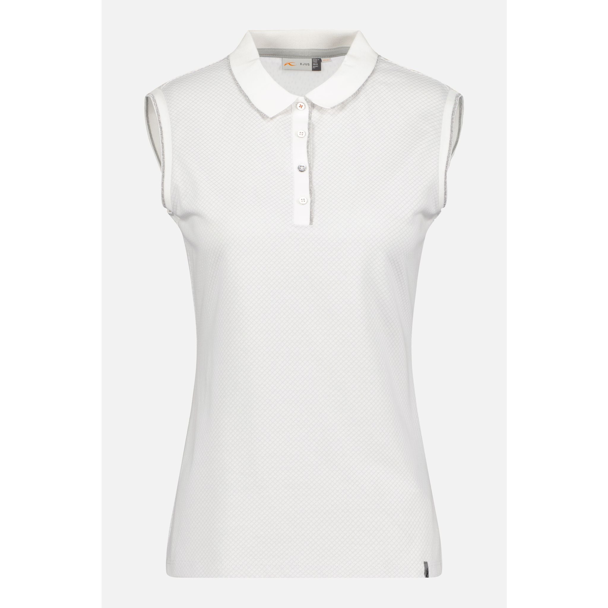 Kjus Ella Structure S/L polo de golf femme