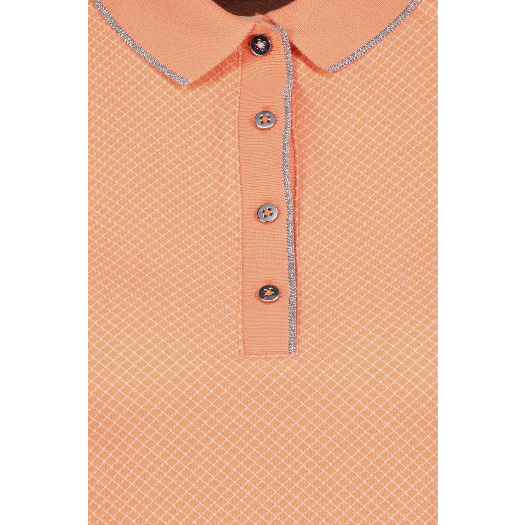 Kjus Ella Structure S/L polo de golf femme