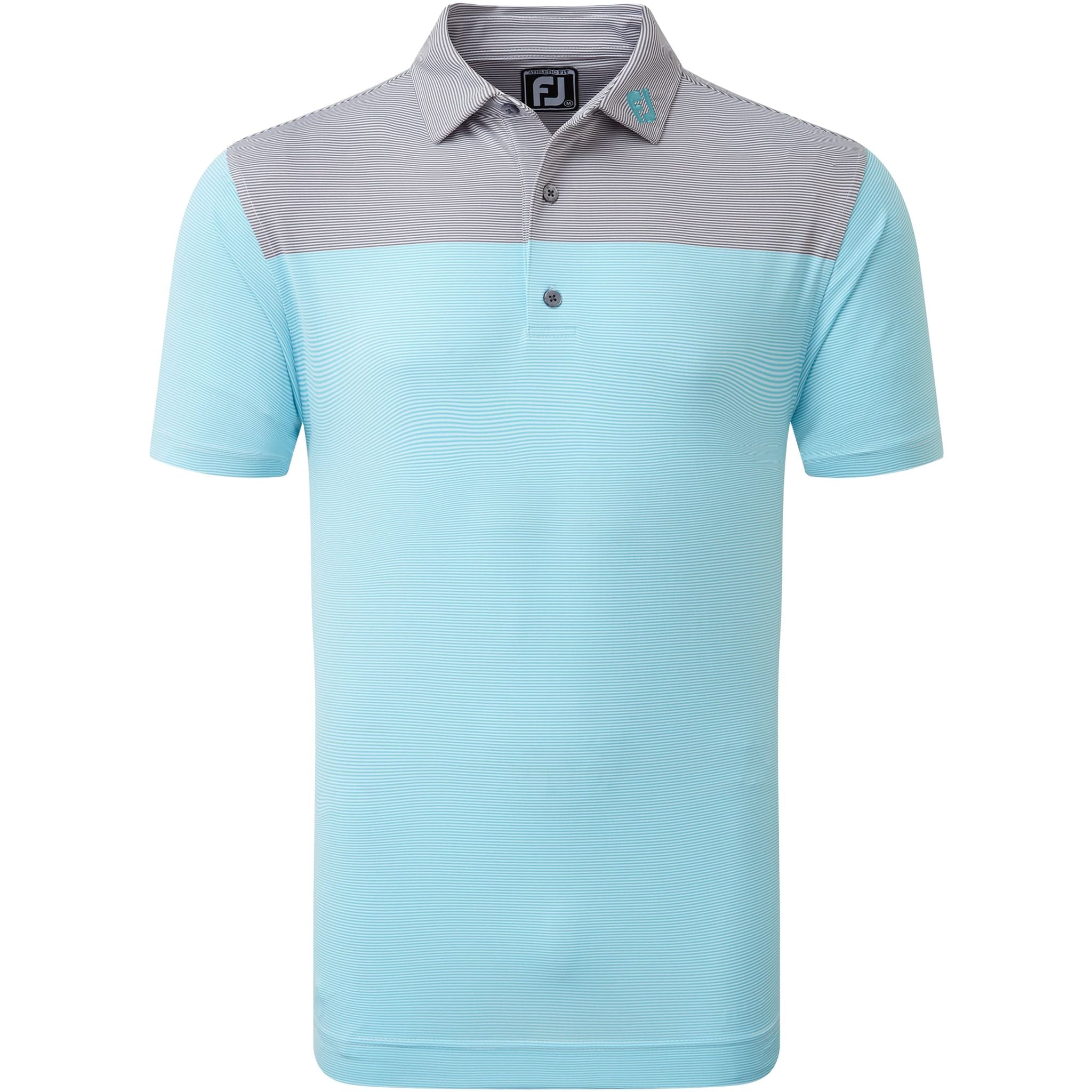 Polo Footjoy End-on-End Block pour homme