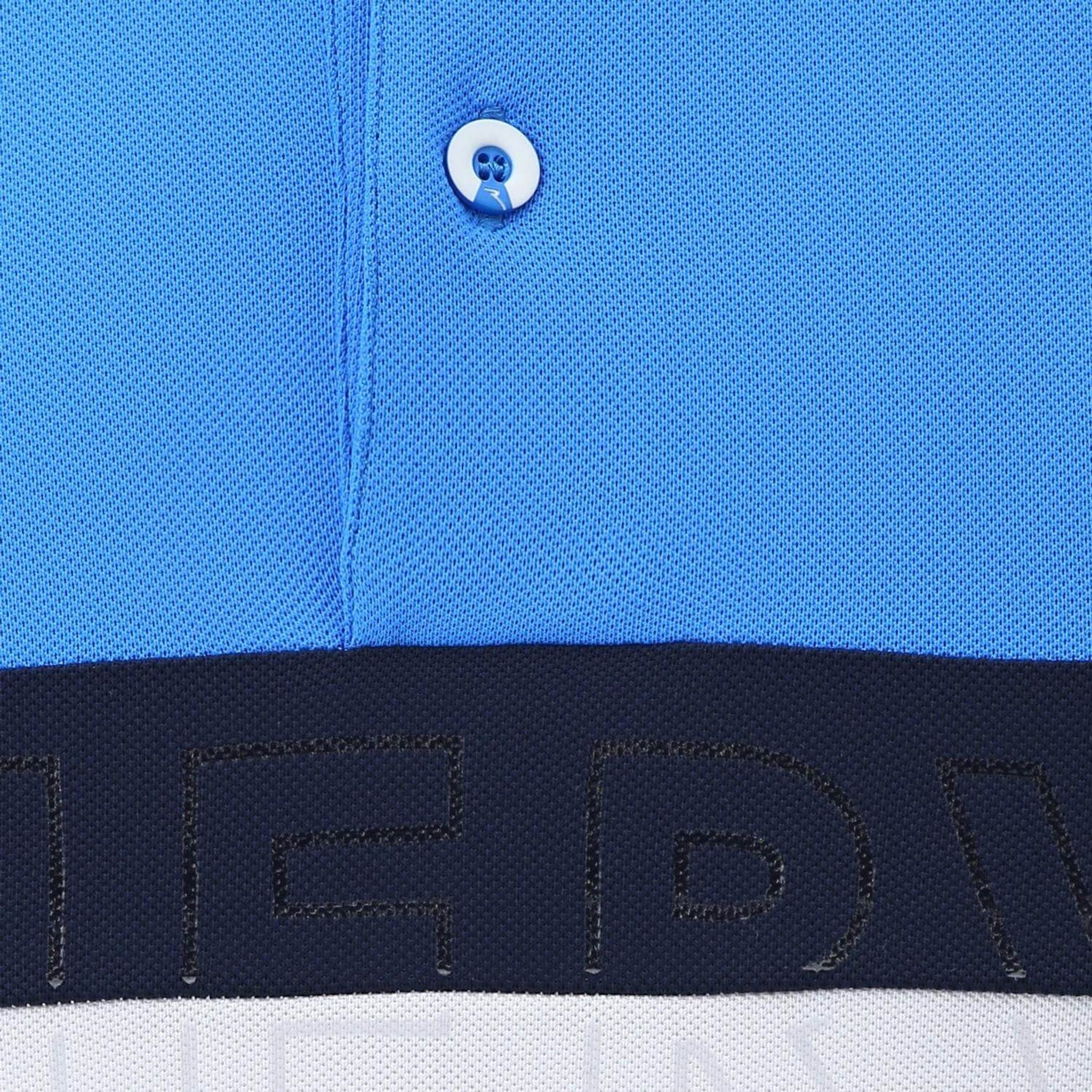 Chervo Polo Adolfo Blanc/Bleu Homme