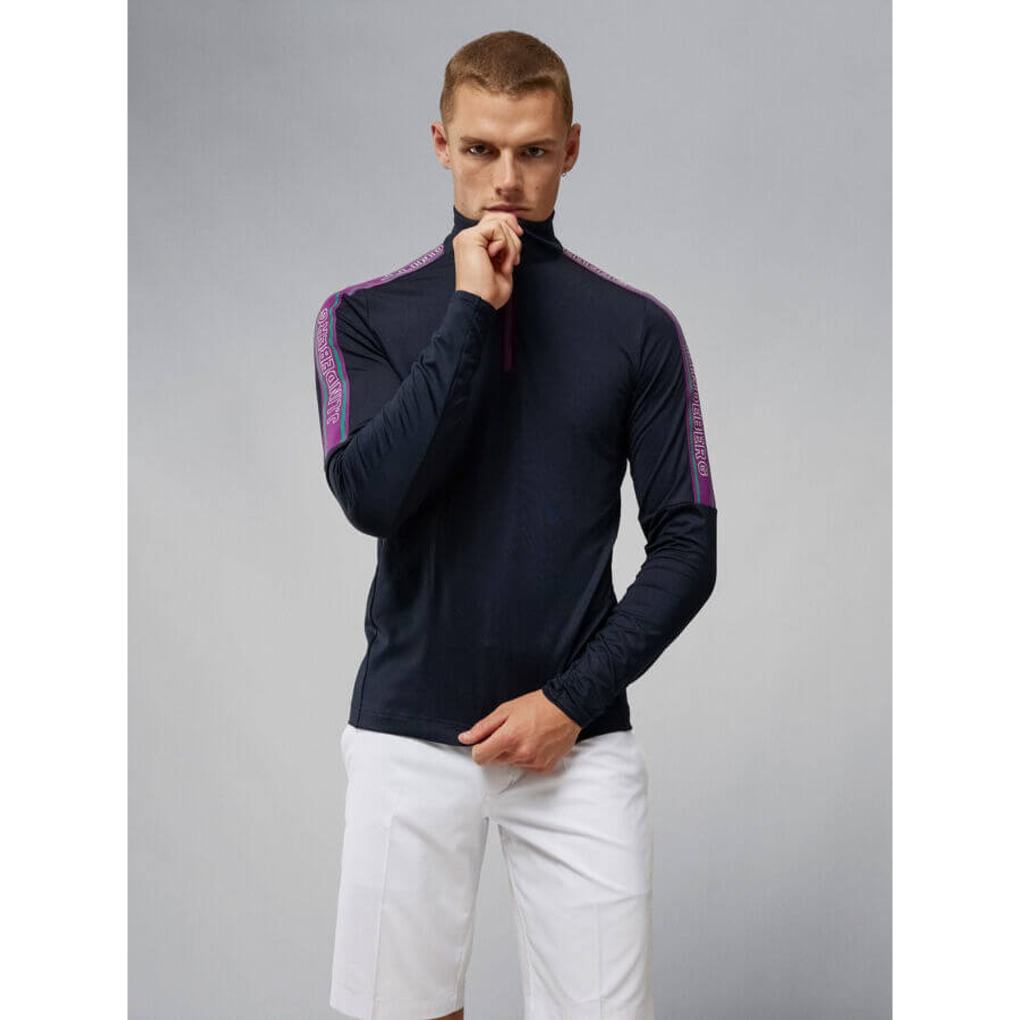 Couche intermédiaire de golf J. Lindeberg William pour hommes