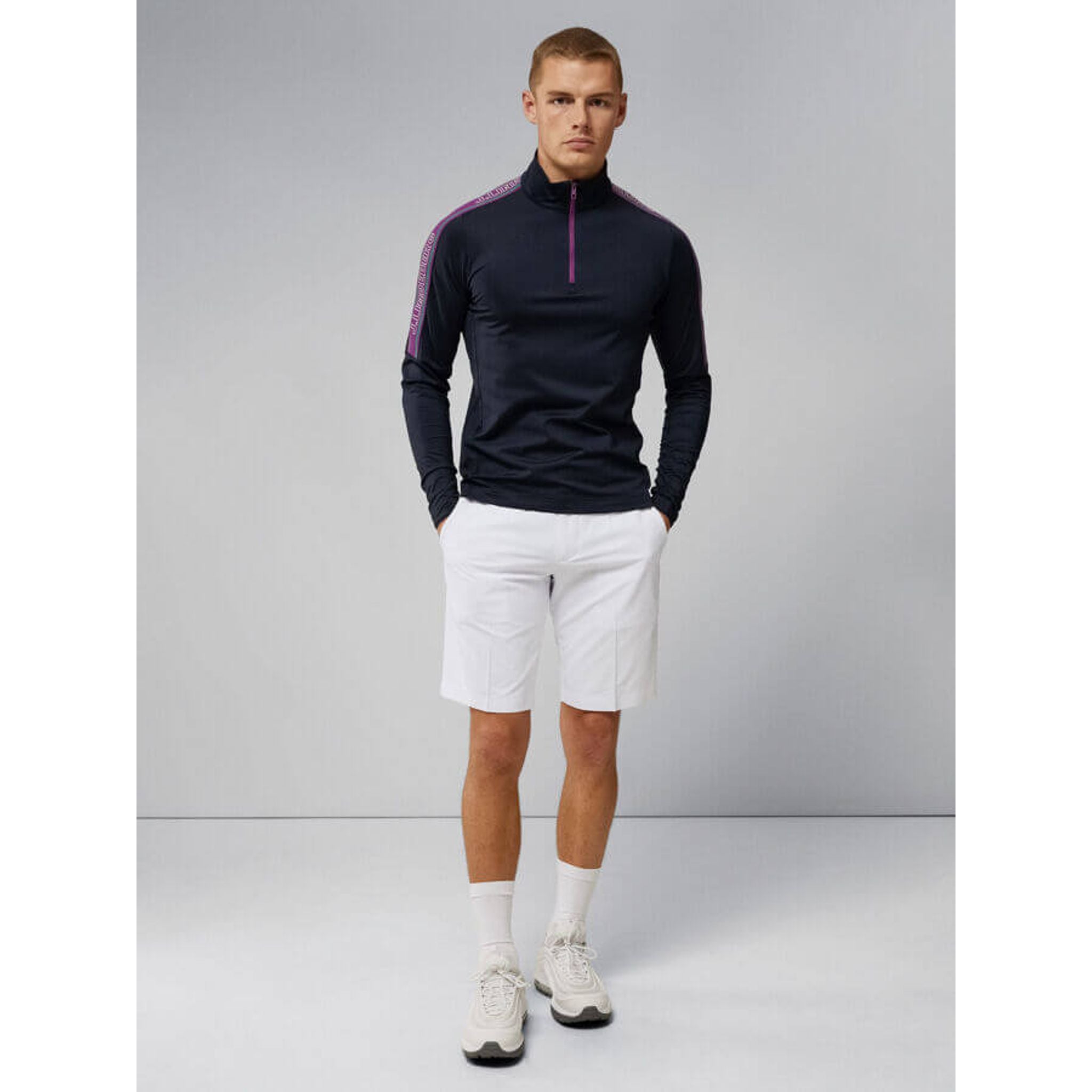 Couche intermédiaire de golf J. Lindeberg William pour hommes