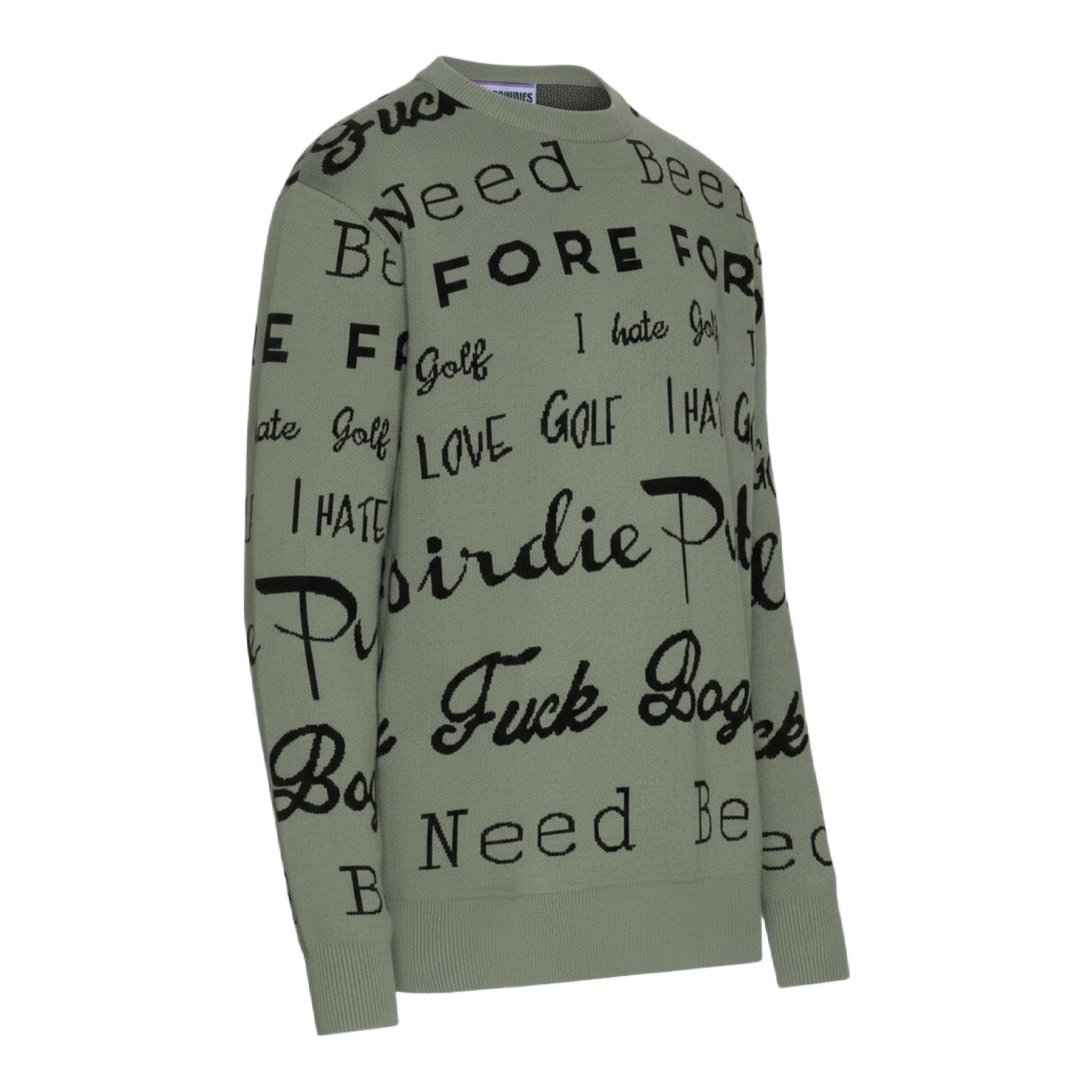 Golf Rowdies Birdie Putt Strickpullover Herren