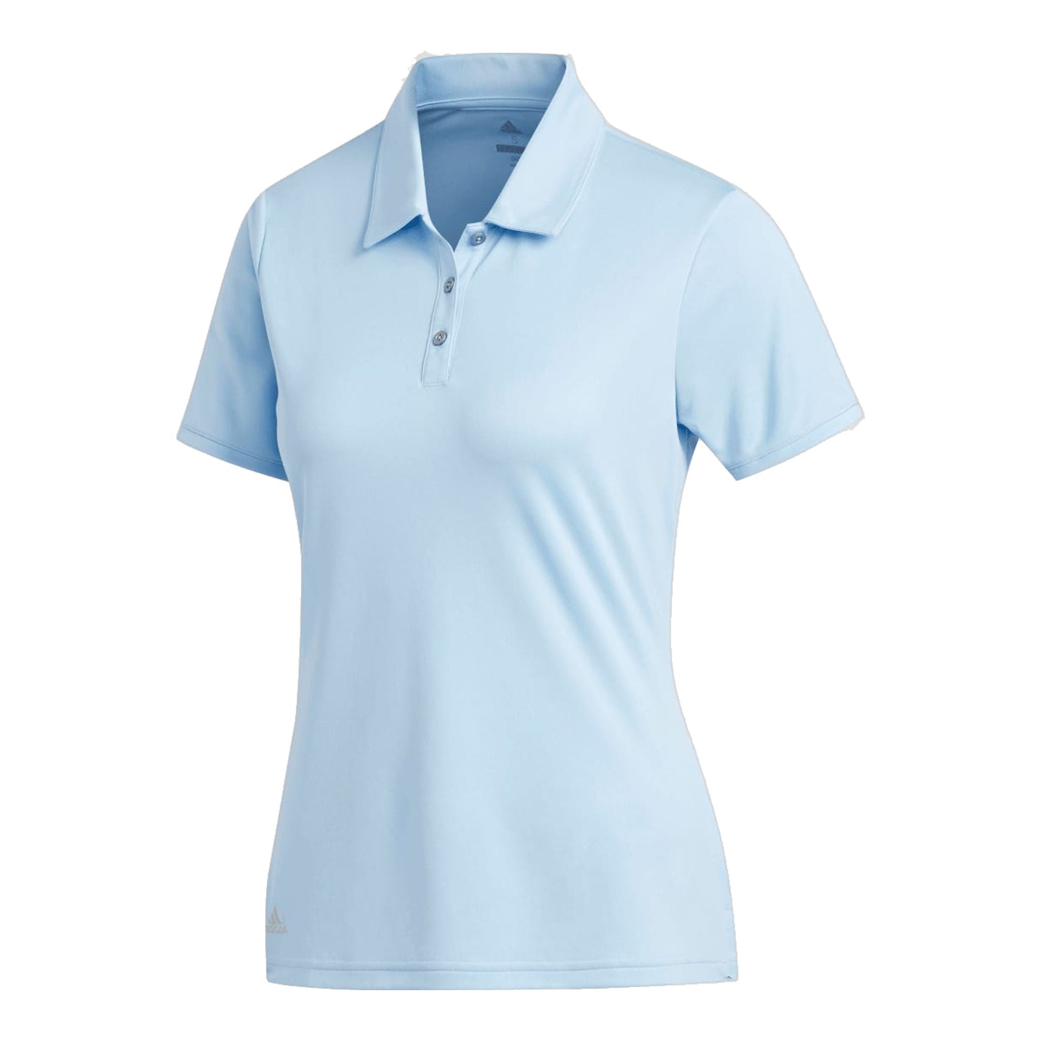 Polo Adidas W Tournament SS Clear Sky avec logo KSV pour femme