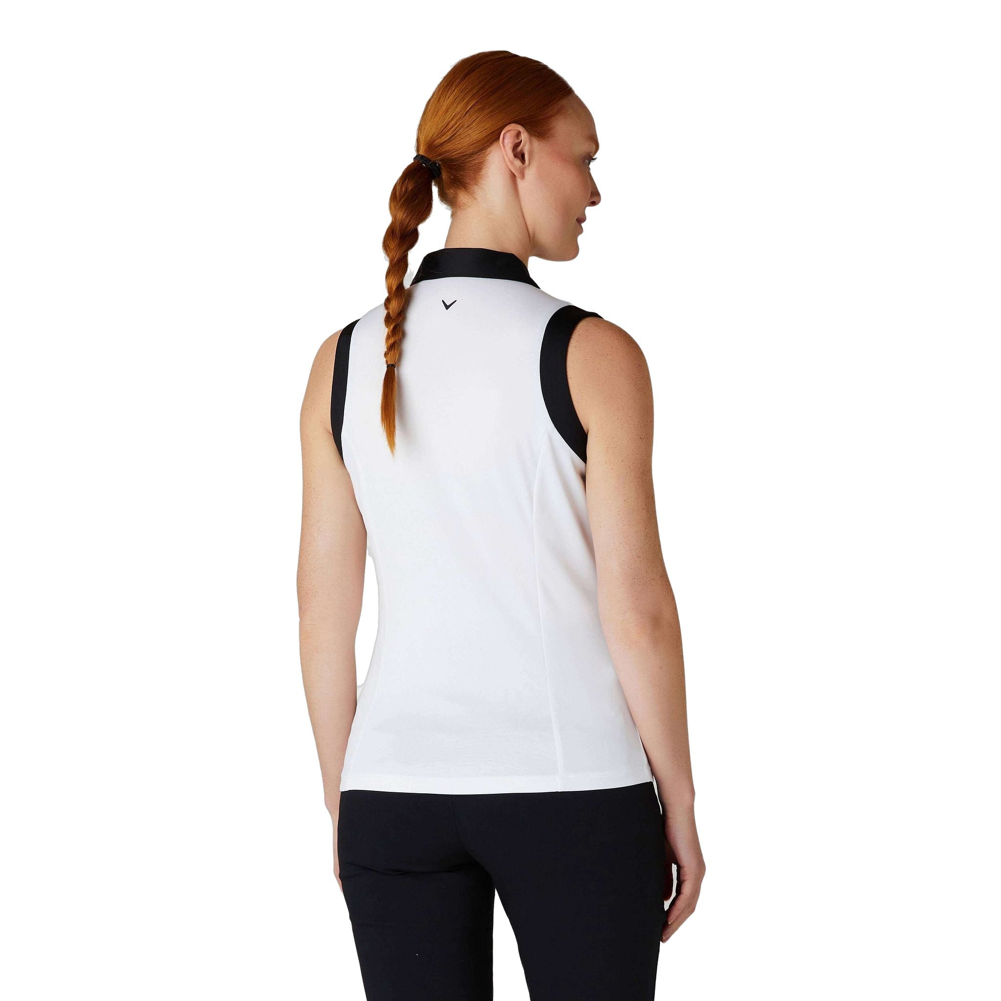 Polo sans manches Callaway Colorblock pour femme