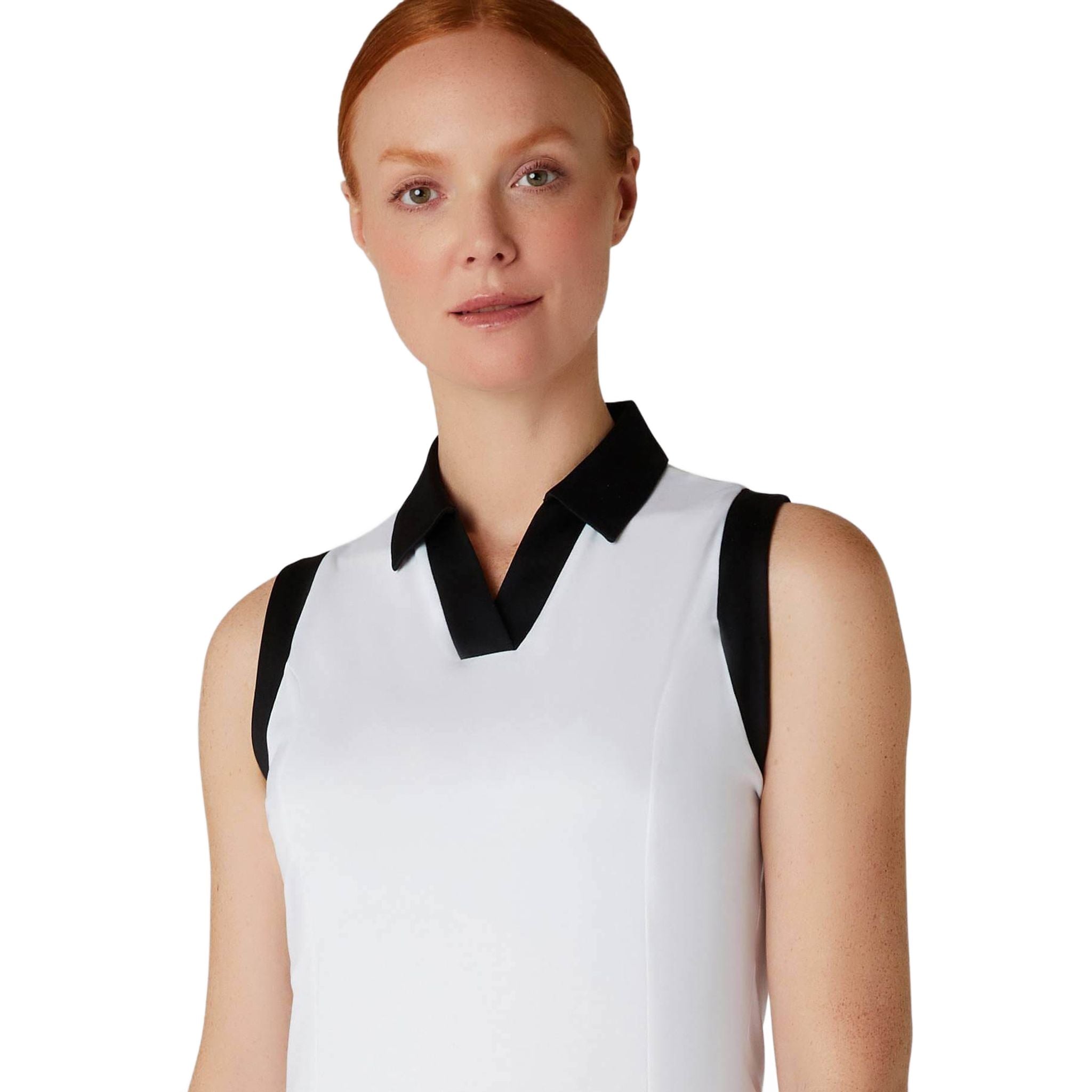 Polo sans manches Callaway Colorblock pour femme