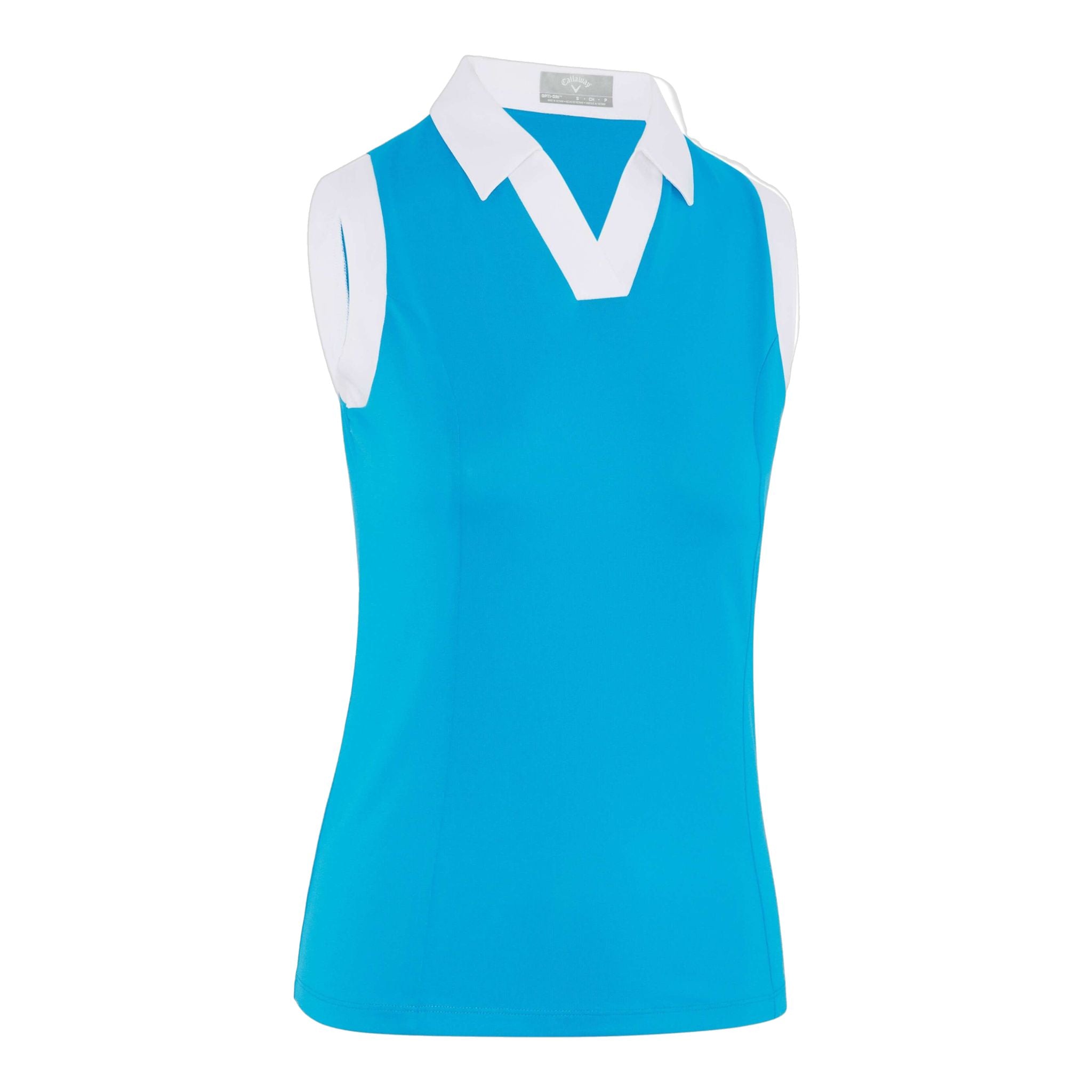Polo sans manches Callaway Colorblock pour femme