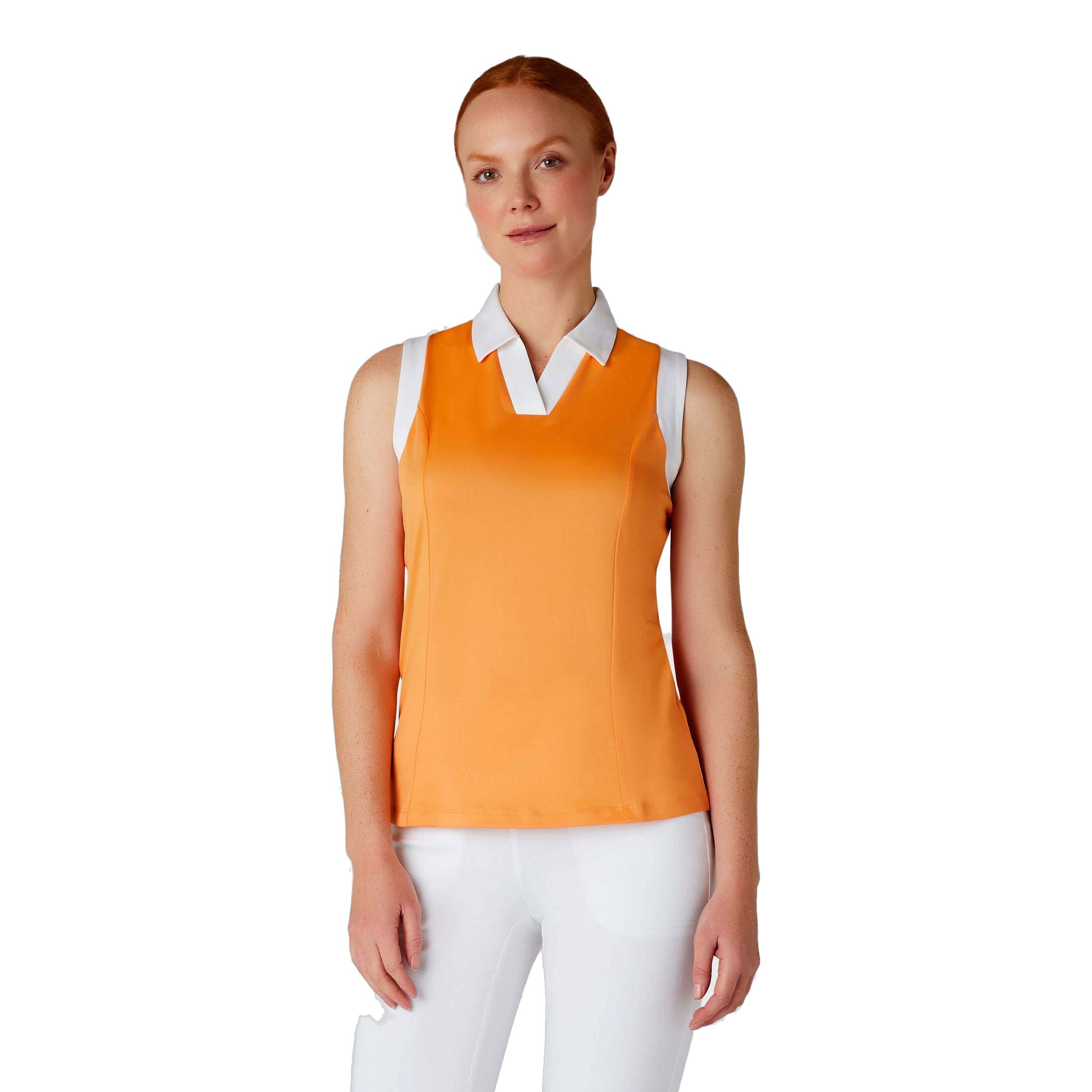 Polo sans manches Callaway Colorblock pour femme