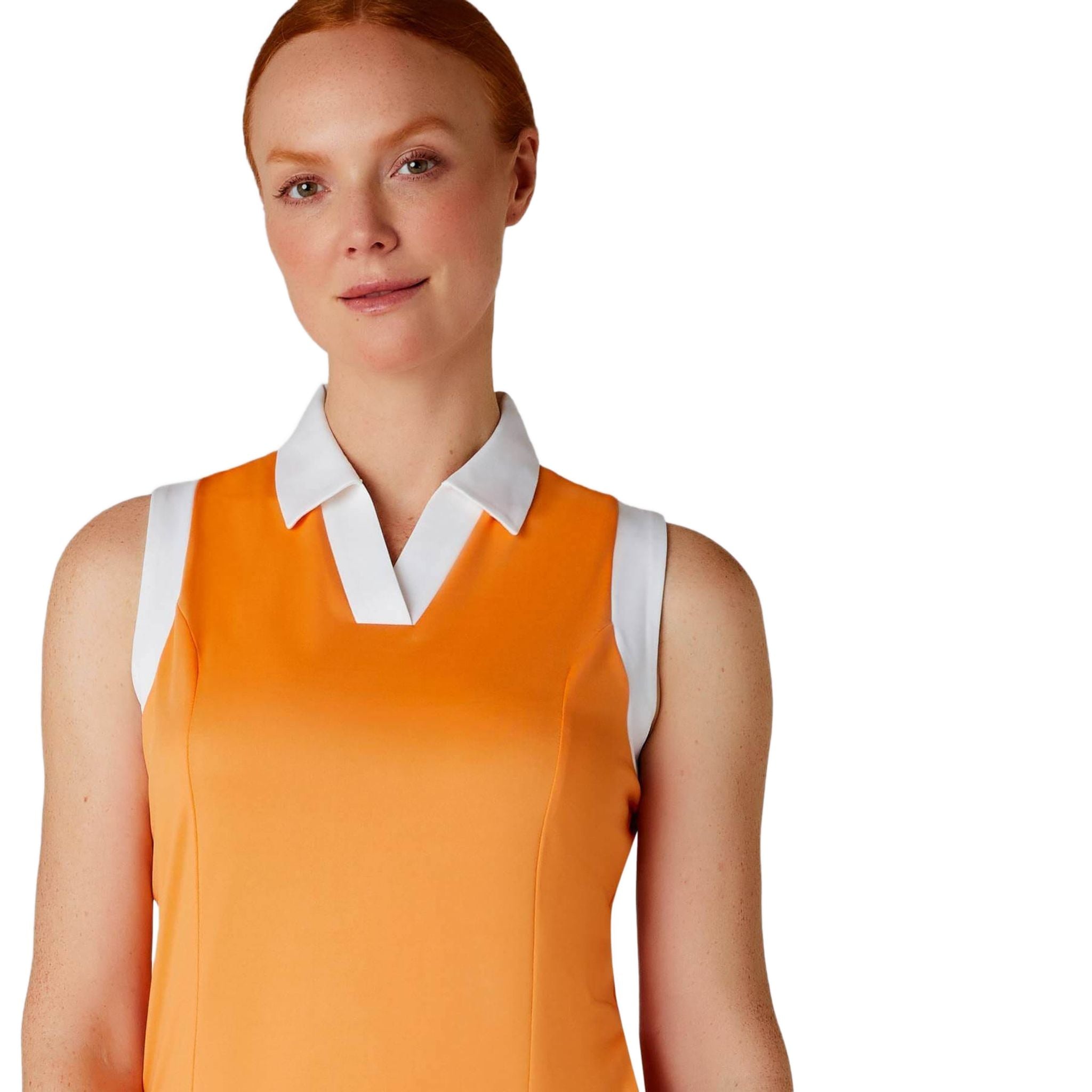 Polo sans manches Callaway Colorblock pour femme