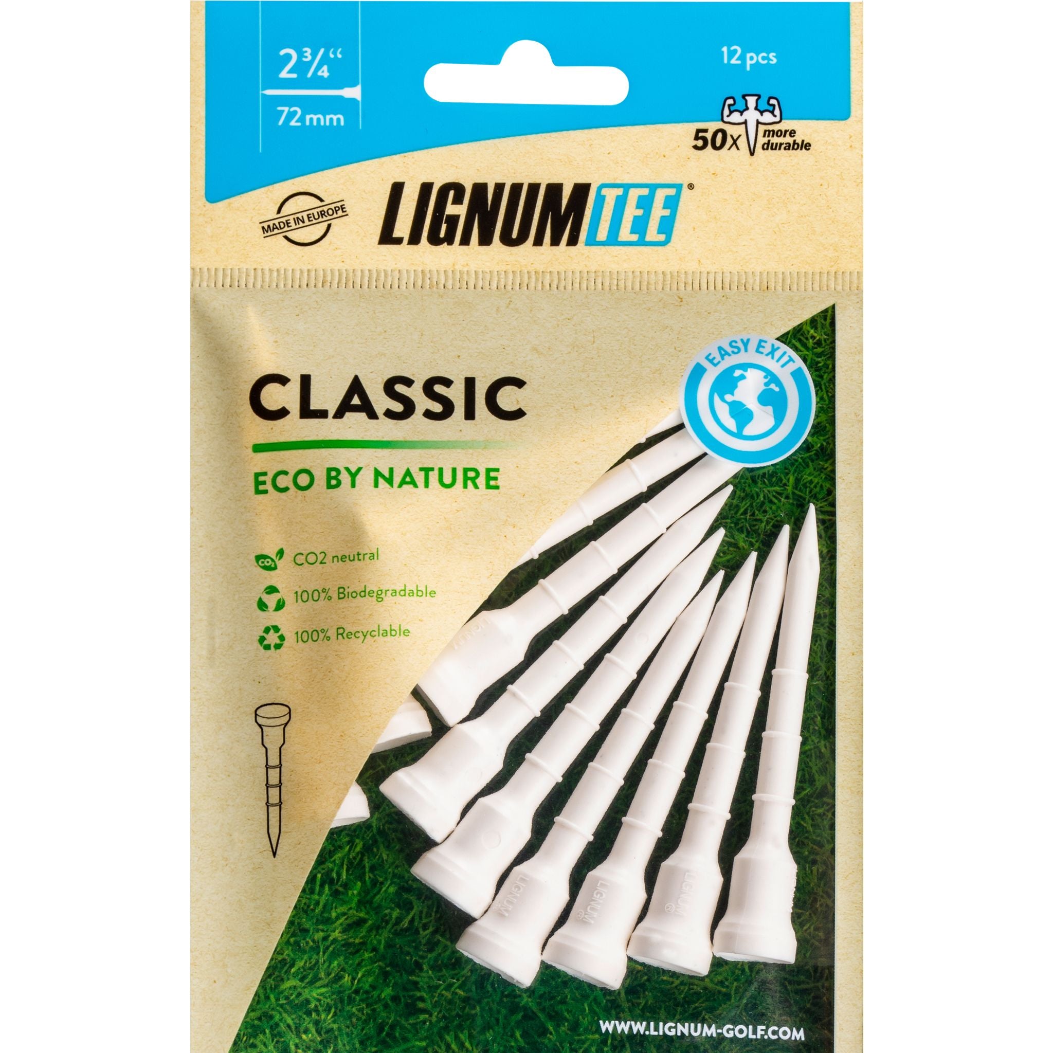 T-shirts écologiques classiques Lignum