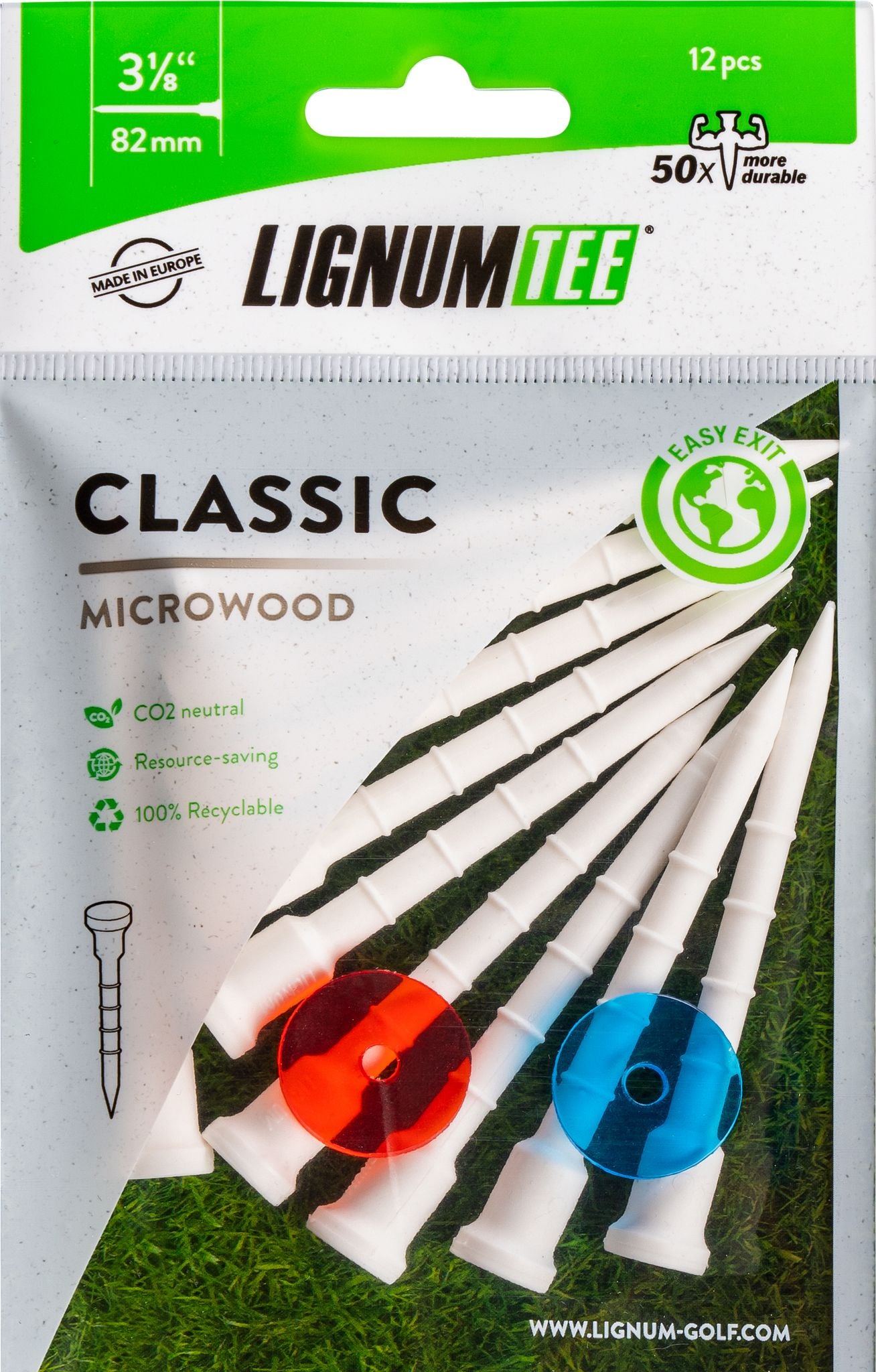 Tés Lignum Classic 82 mm
