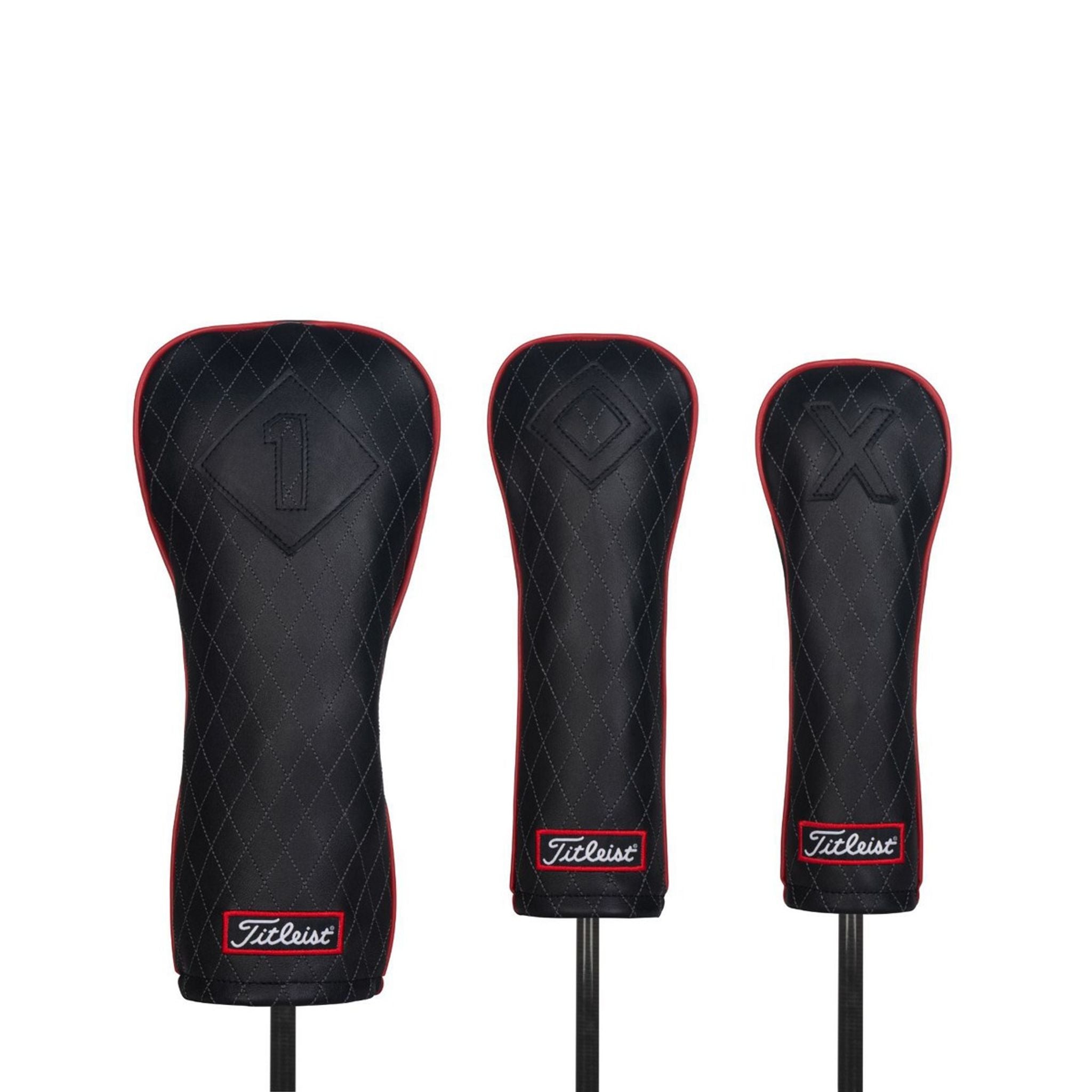 Housse de driver Titleist en cuir de jais