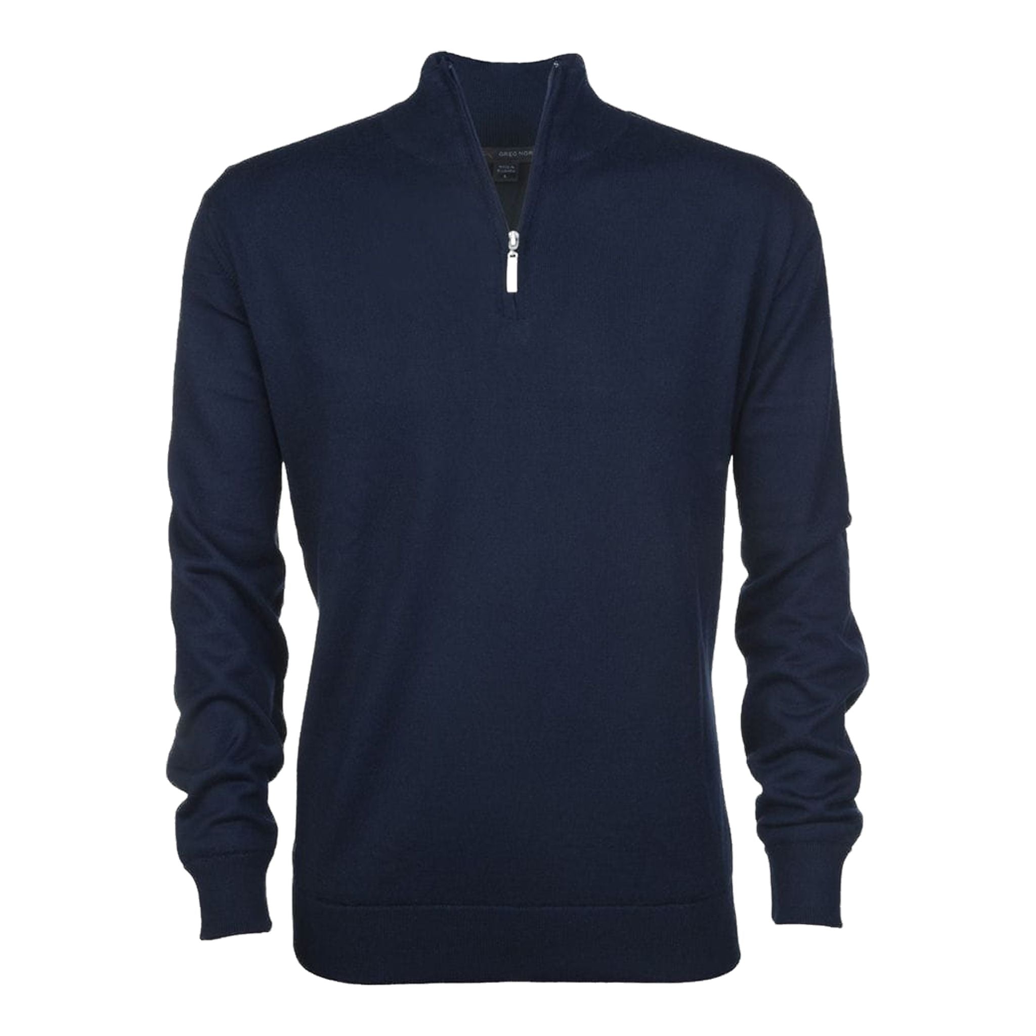 Pull Greg Norman doublé à fermeture éclair 1/4 pour homme