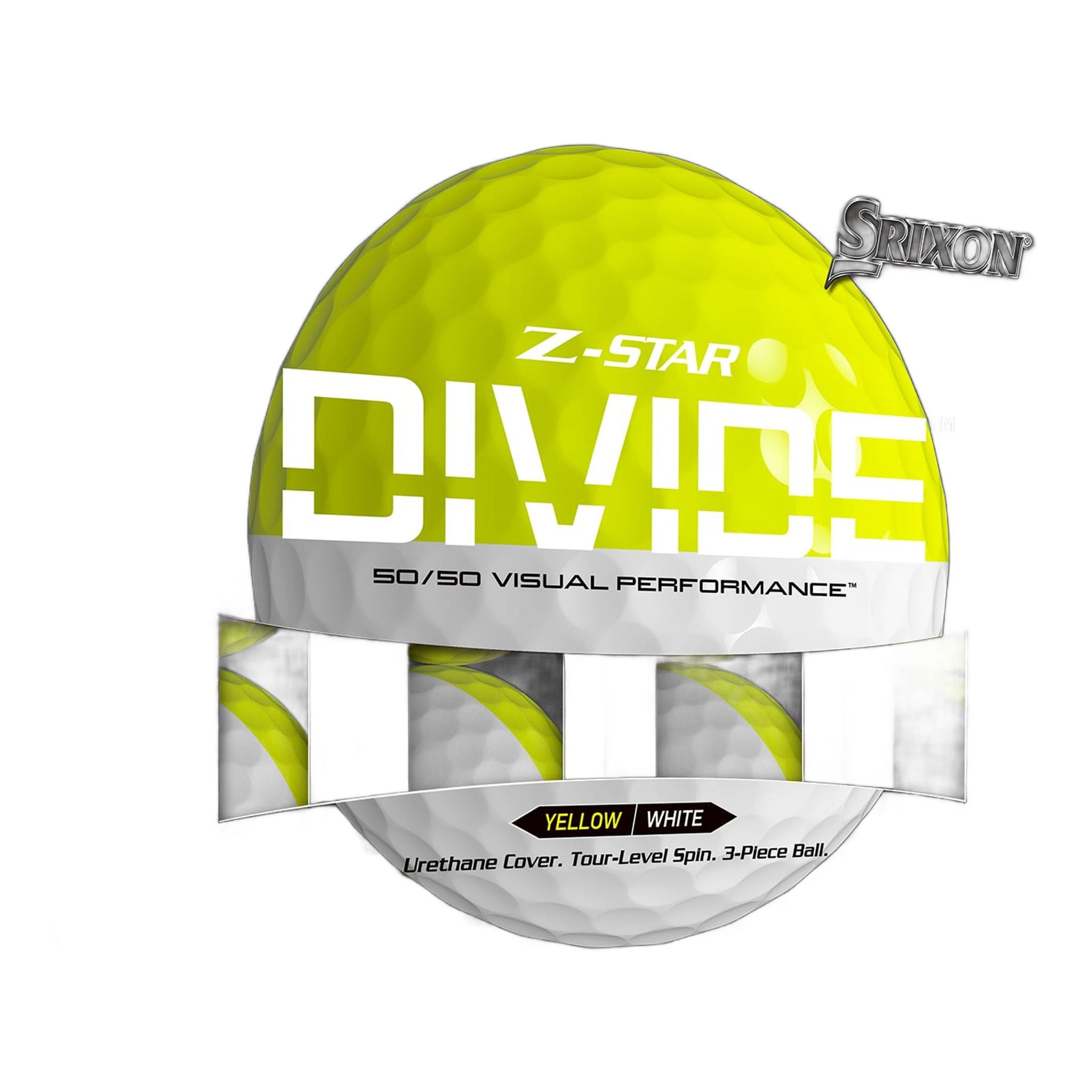 Balles de golf Srixon ZS8 Divide