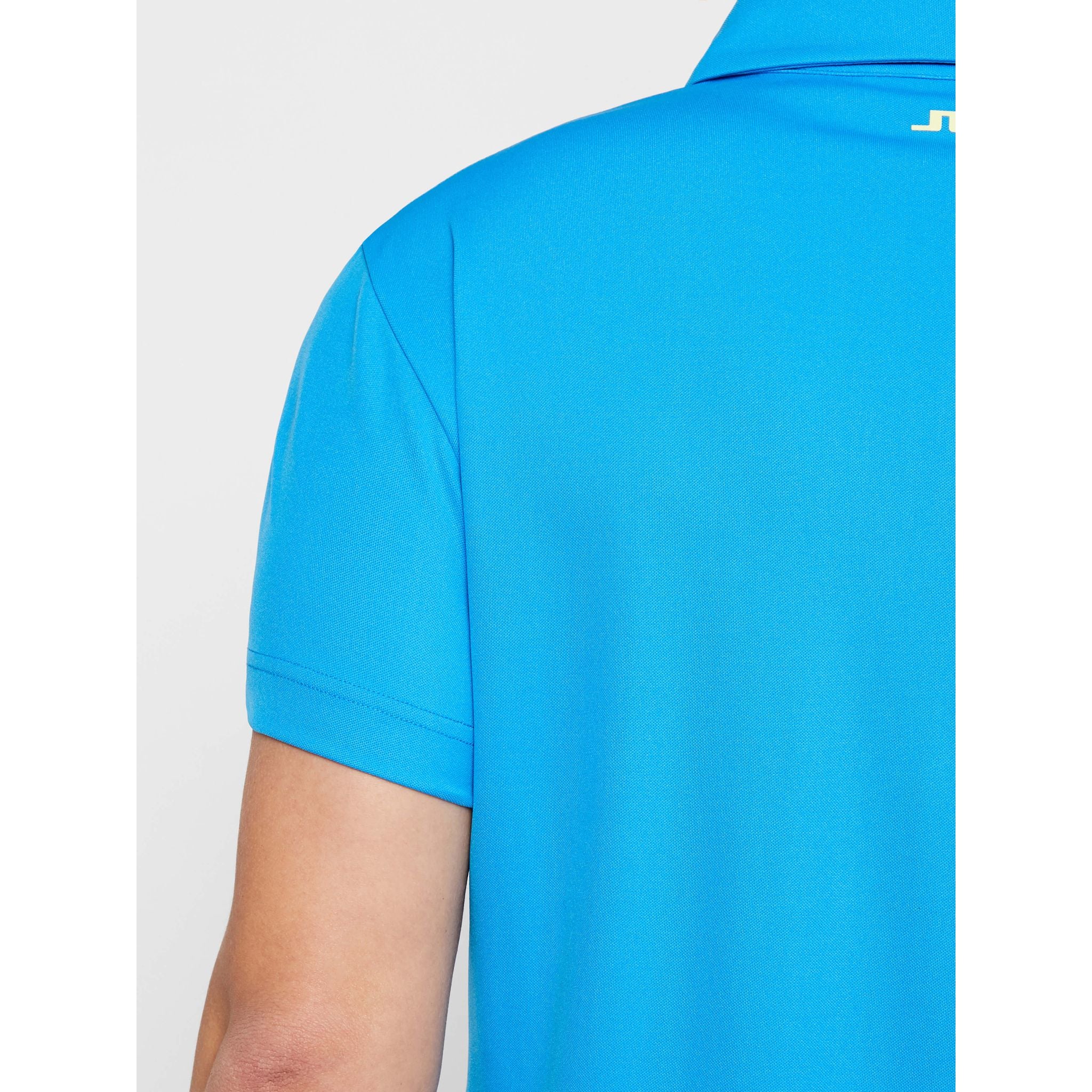 Polo piquet J. Lindeberg M Zeke Reg Fit-Lux True Blue pour homme