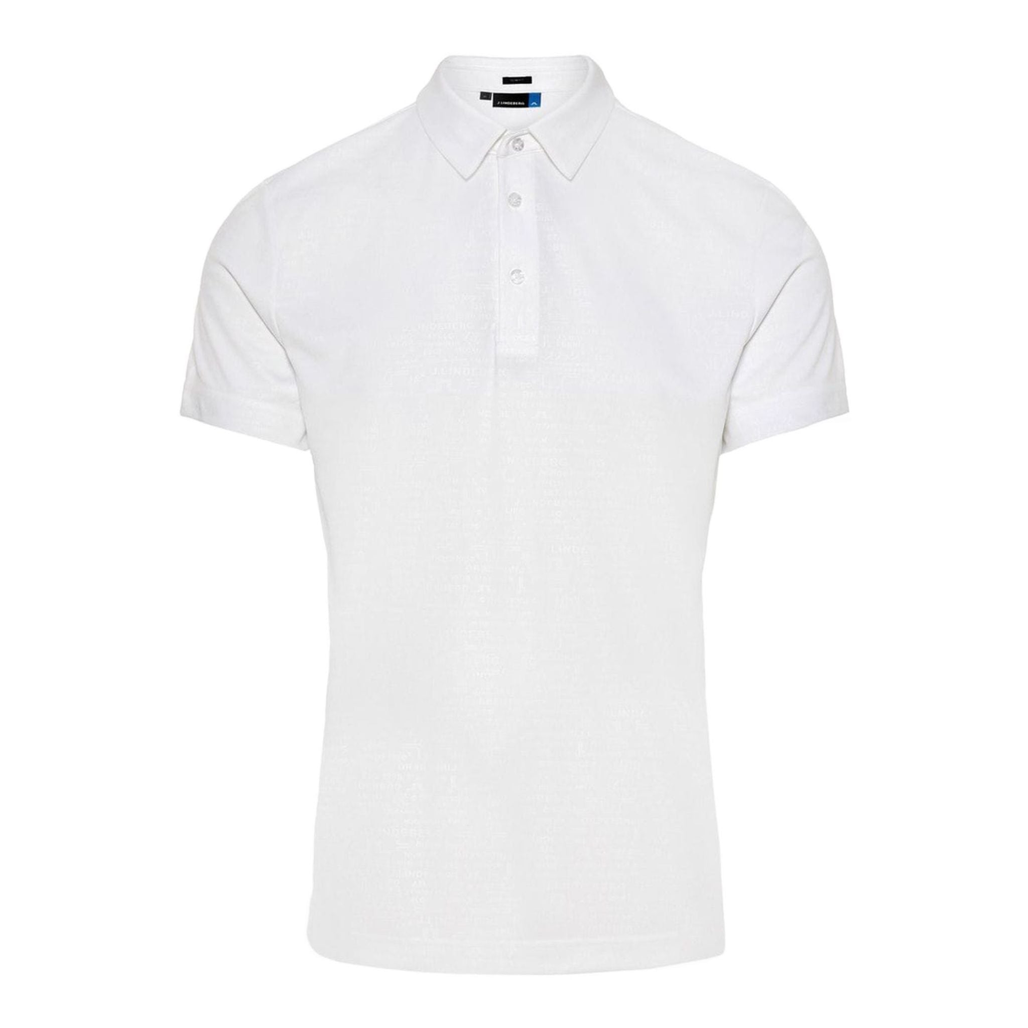 Polo J. Lindeberg M Pine Slim Fit-TX Jersey blanc pour homme