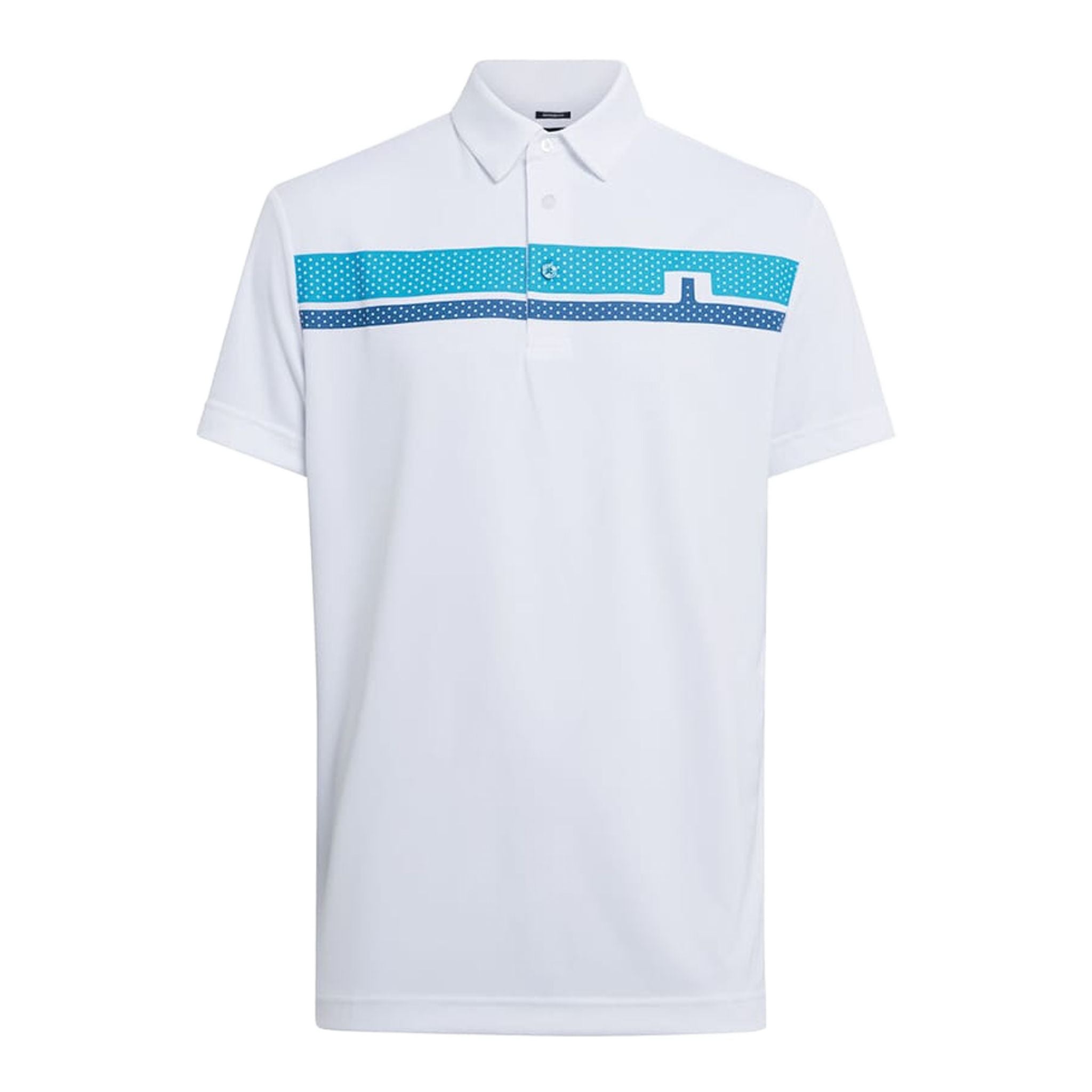 J. Lindeberg M Clark Regular Fit Golf Polo Émail Bleu Homme