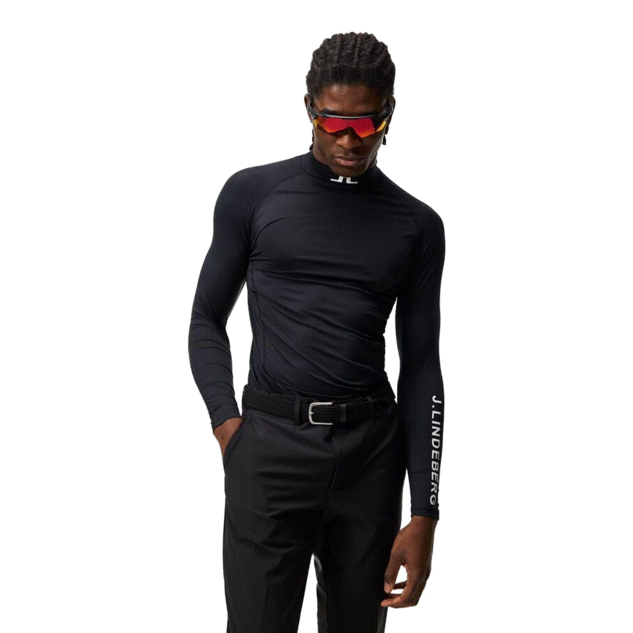 J. Lindeberg Aello Soft Compression Mock Hommes