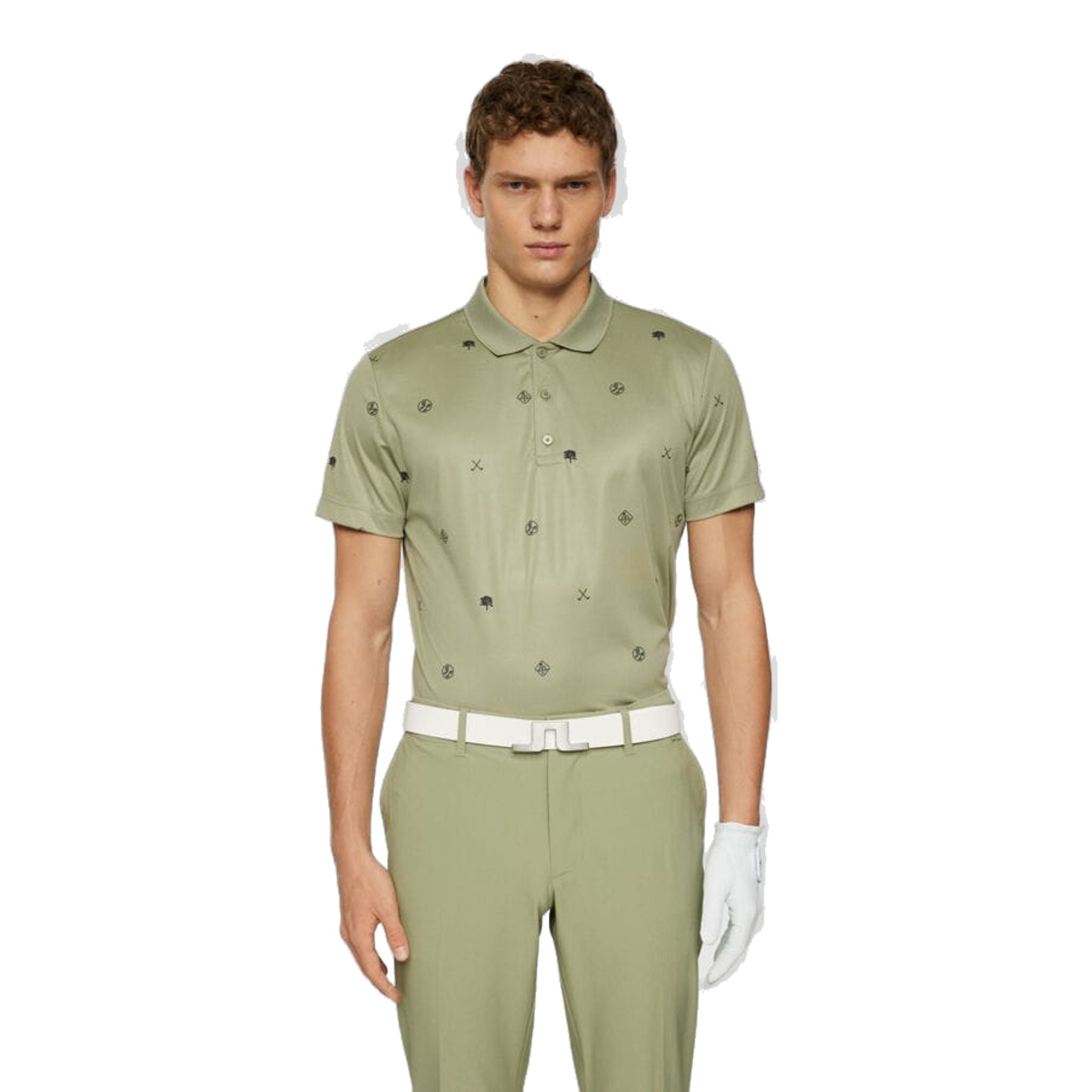 Polo à motif J. Lindeberg Club House pour hommes